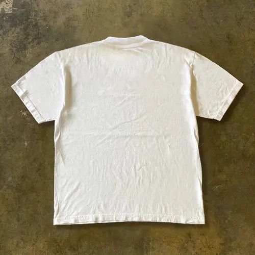 VIBE White vintage frog print cotton tee Size US L / EU 52-54 / 3 - 6 Thumbnail