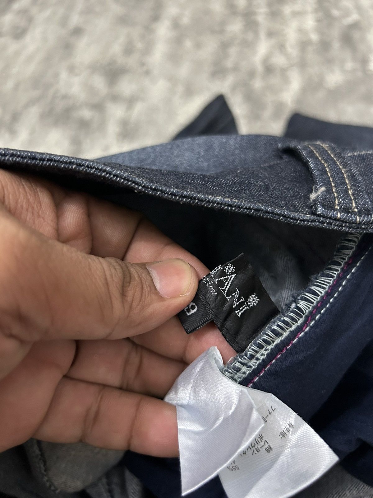 If Six Was Nine × Le Grande Bleu (L.G.B.) × Tornado Mart Maliani Mudwash Studded Boot Cut Jeans Size US 28 / EU 44 - 14 Thumbnail