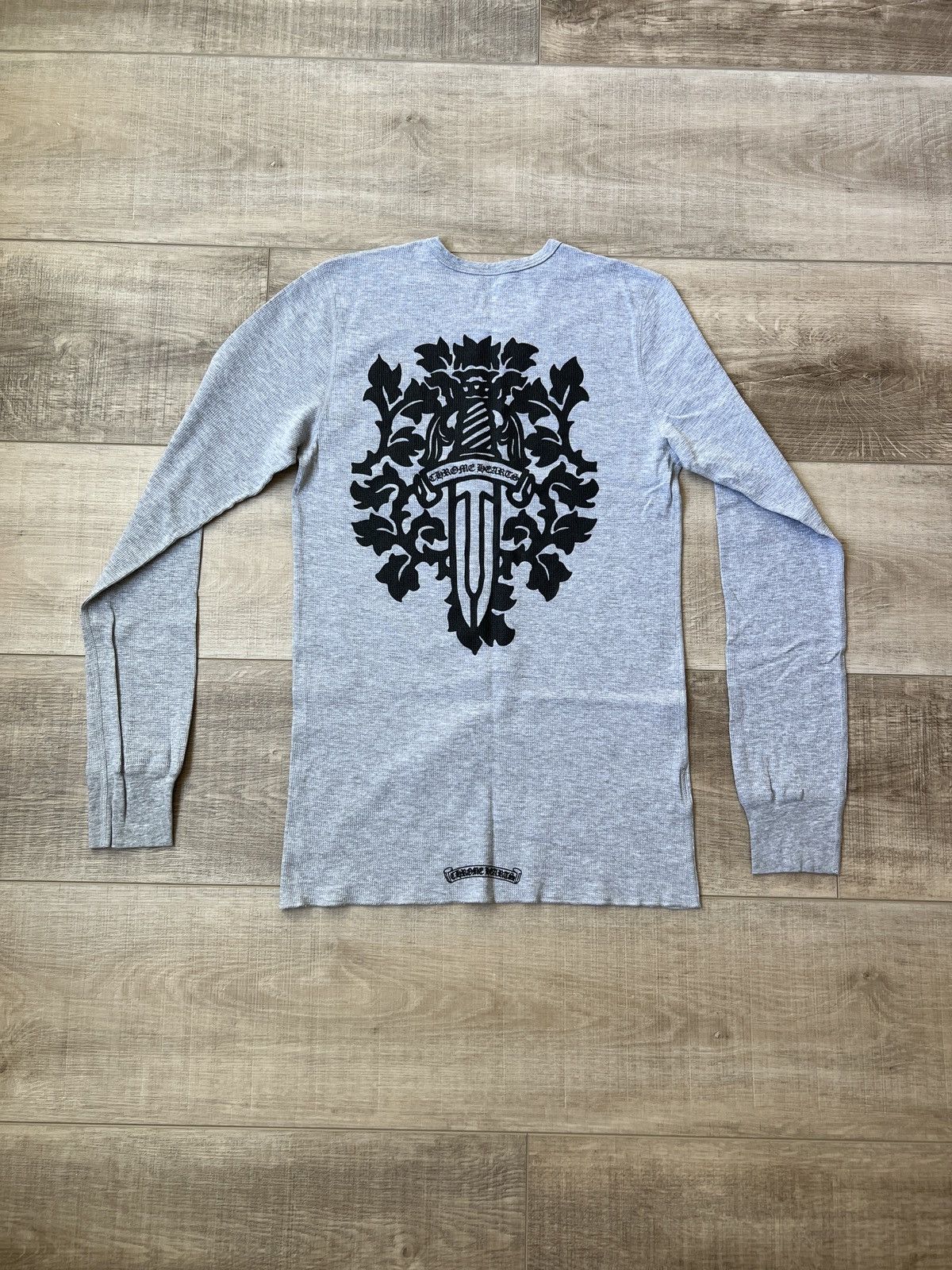 CHROME HEARTS Dagger Thermal Long T Shirt Chrome Hearts Dagger