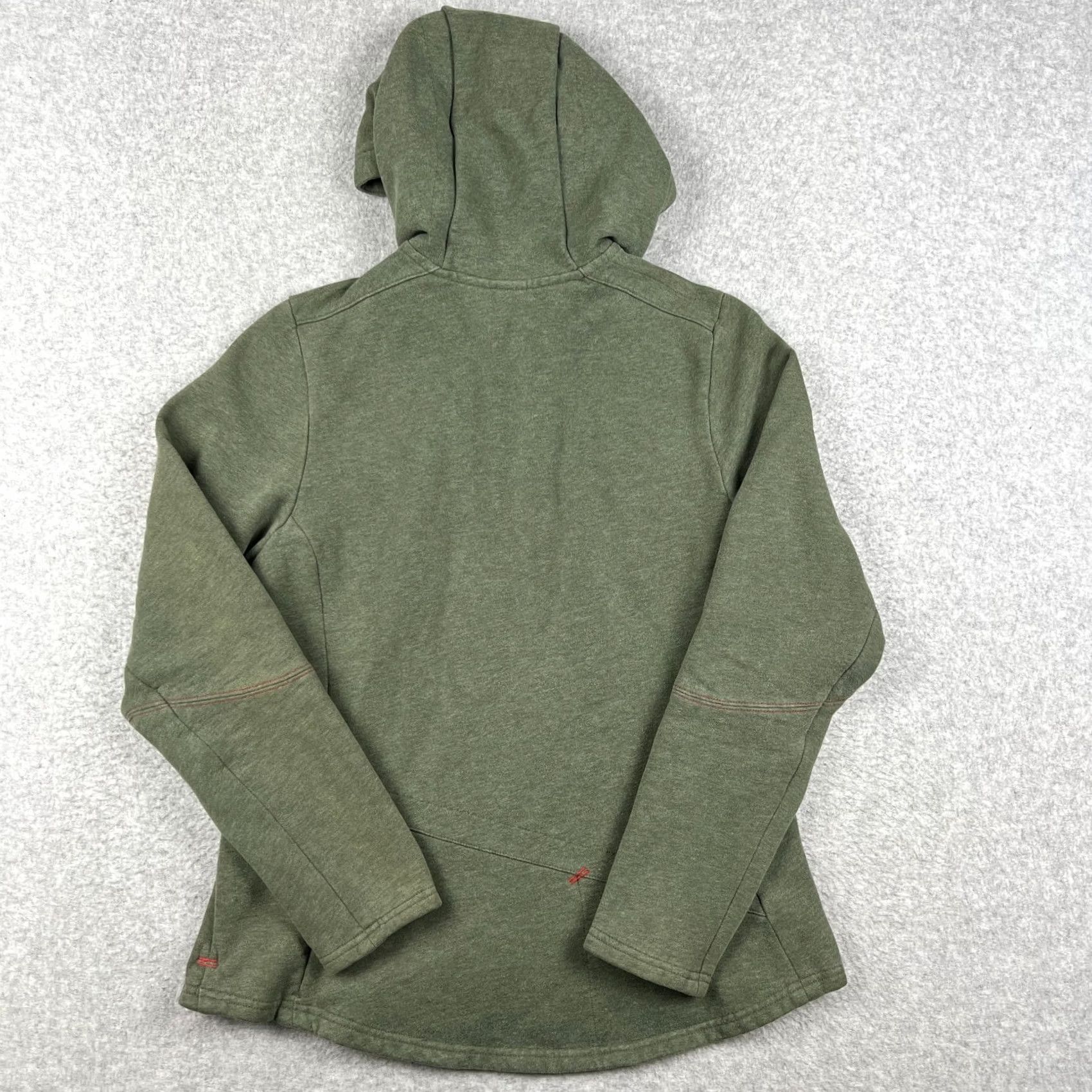 Industrie Chrome Industries Hoodie Sweatshirt Full Zip Medium Womens Green Cycling Jacket Size M / US 6-8 / IT 42-44 - 2 Thumbnail