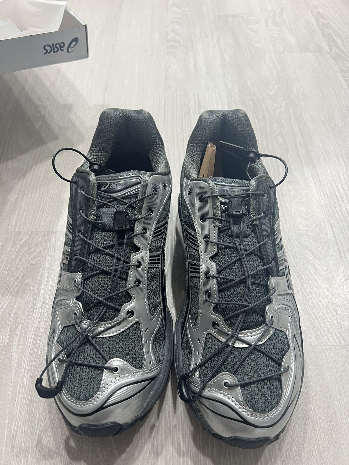 Asics × Streetwear Asics x Unaffected Gel-Kayano 14 Silver Asics × Streetwear Asics x Unaffected Gel-Kayano 14 Silver
