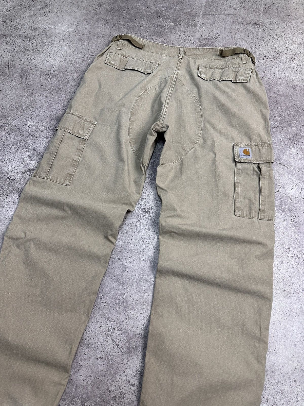Carhartt Vintage Cargo Baggy Carhartt Wip Y2K double Knee SK8 USA Size US 32 / EU 48 - 13 Thumbnail