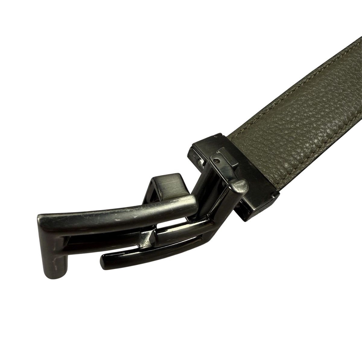 Fendi FENDI Reversible ‘Black/Green’ Belt Size 34 - 4 Thumbnail