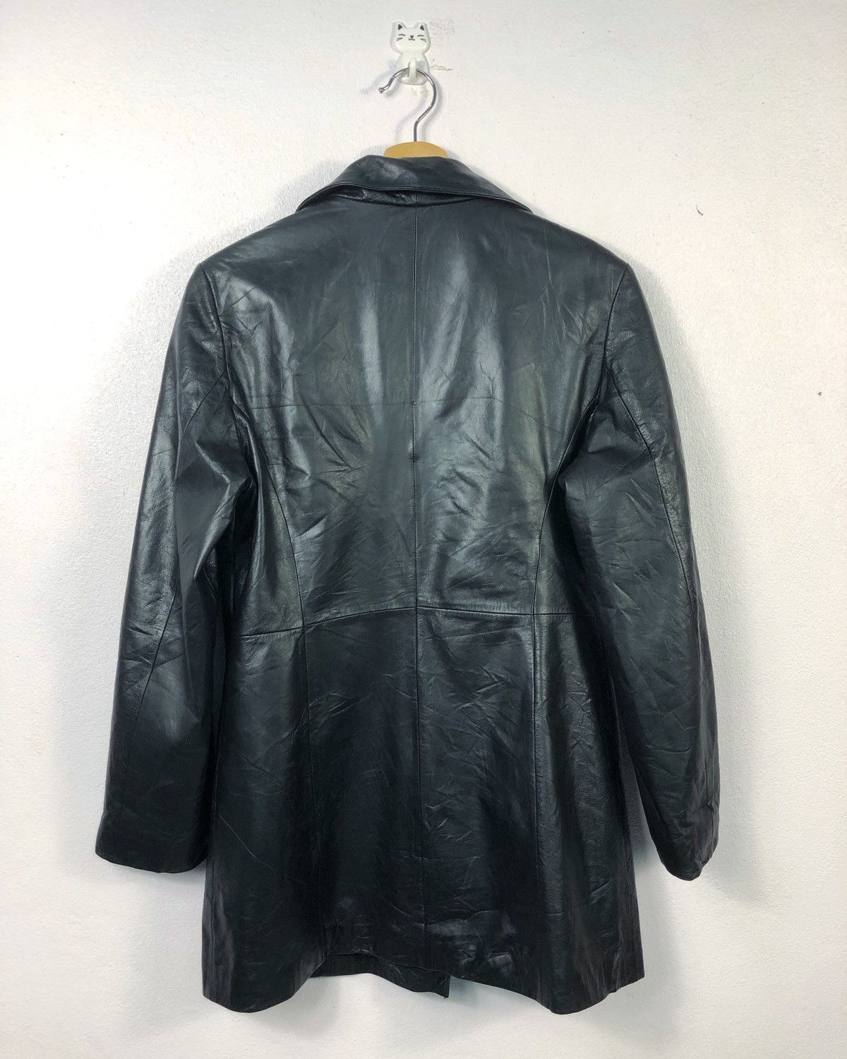 Jean Charles De Castelbajac Rare Vintage JC Castelbajac Button Leather Jacket Size US XS / EU 42 / 0 - 7 Thumbnail
