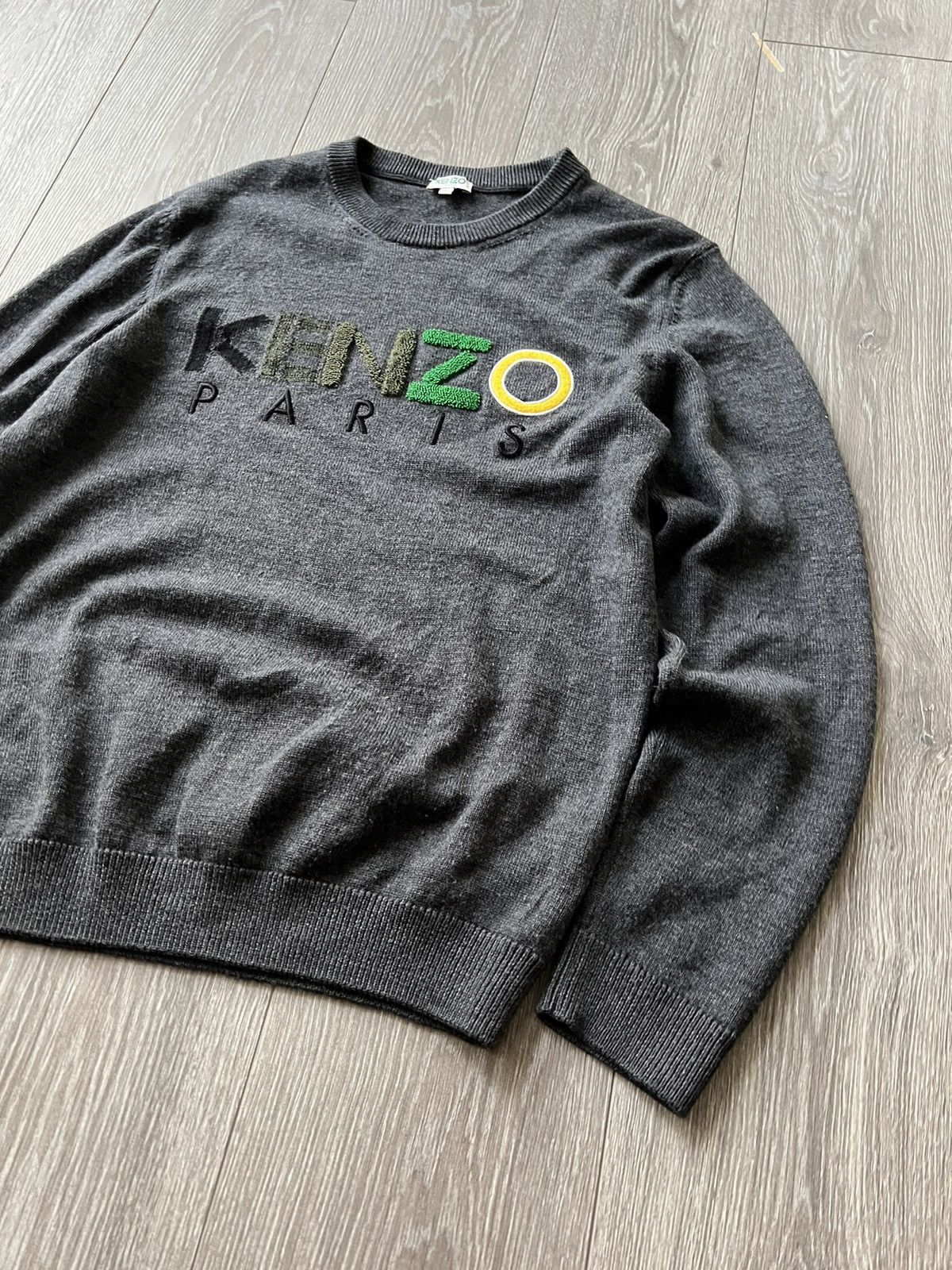 Kenzo × Vintage Kenzo Paris Sweater Size US L / EU 52-54 / 3 - 5 Thumbnail
