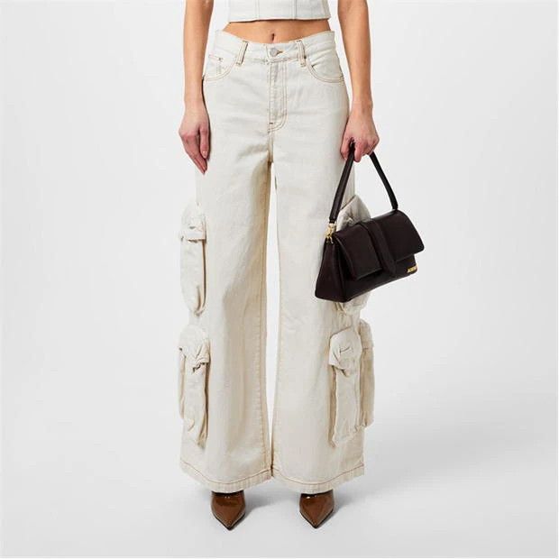 Amiri o1g2r1mq0824 Jeans in Off White Size 27" / US 4 / IT 40 - 3 Thumbnail