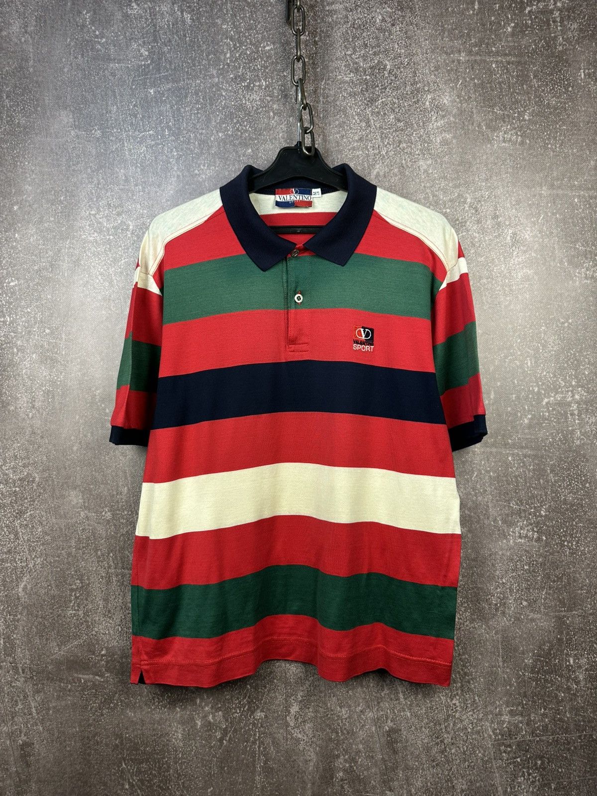 Valentino Vintage Valentino Sport polo T-shirt Size US M / EU 48-50 / 2 - 1 Thumbnail