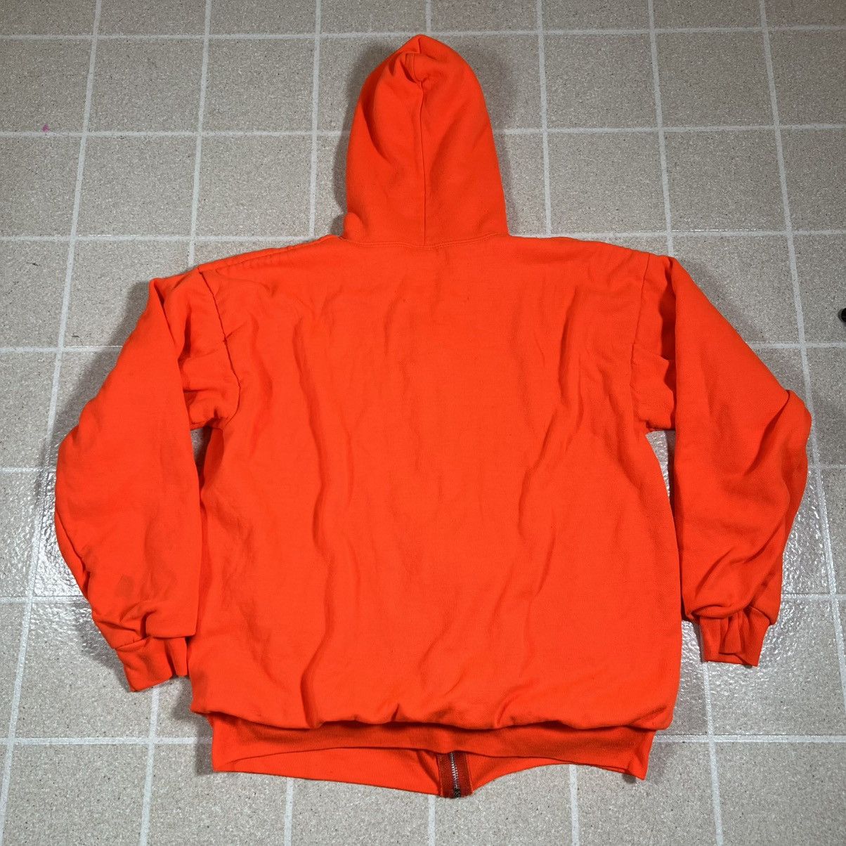 Vintage Vtg Ace Sportswear Thermal Lined Zip Up Hoodie Made in USA Size US XL / EU 56 / 4 - 5 Thumbnail
