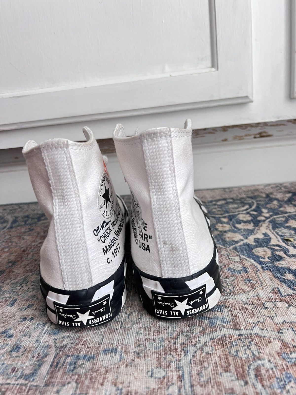 Converse × Off-White Off-white Converse Size US 5.5 / IT 35.5 - 3 Thumbnail