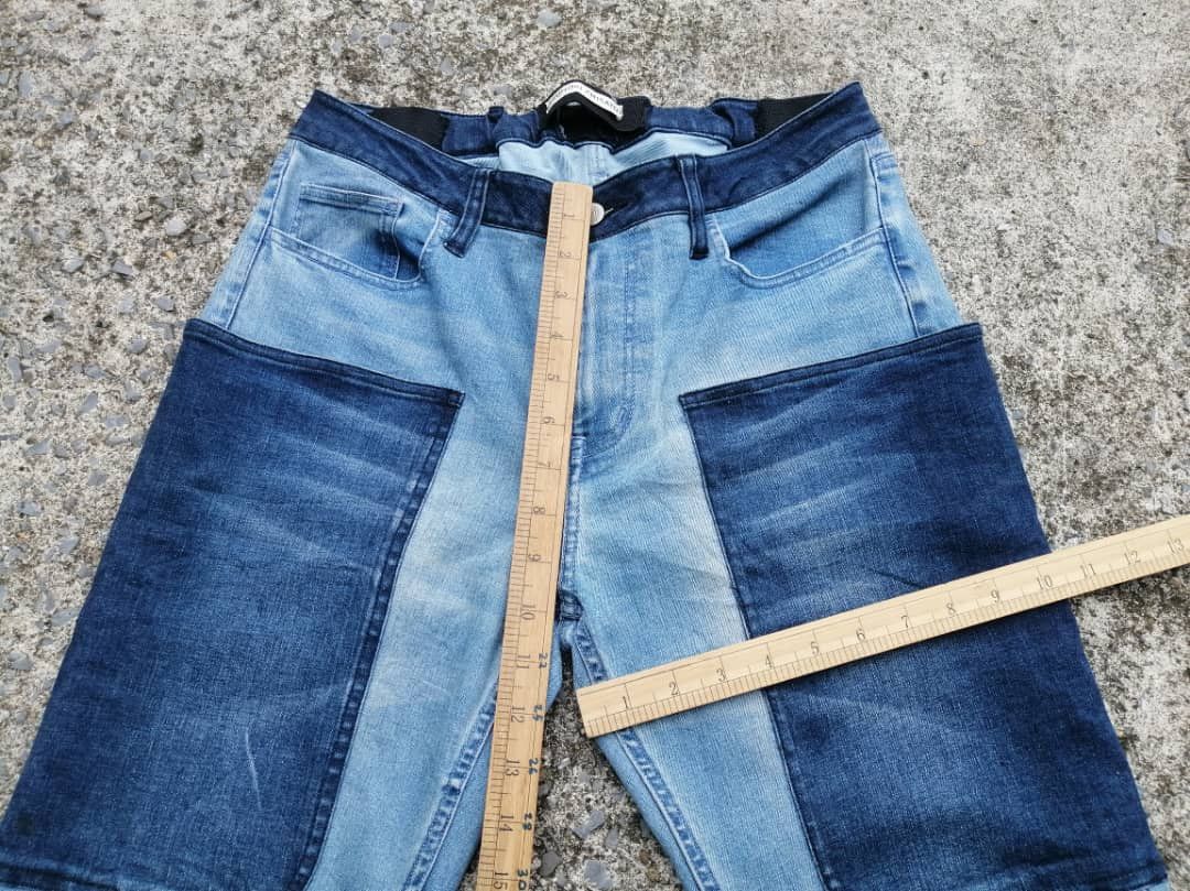 Issey Miyake × Japanese Brand × Tsumori Chisato Tsumori Chisato Nice Design Indigo Dye Denim Jeans Size US 28 / EU 44 - 2 Thumbnail