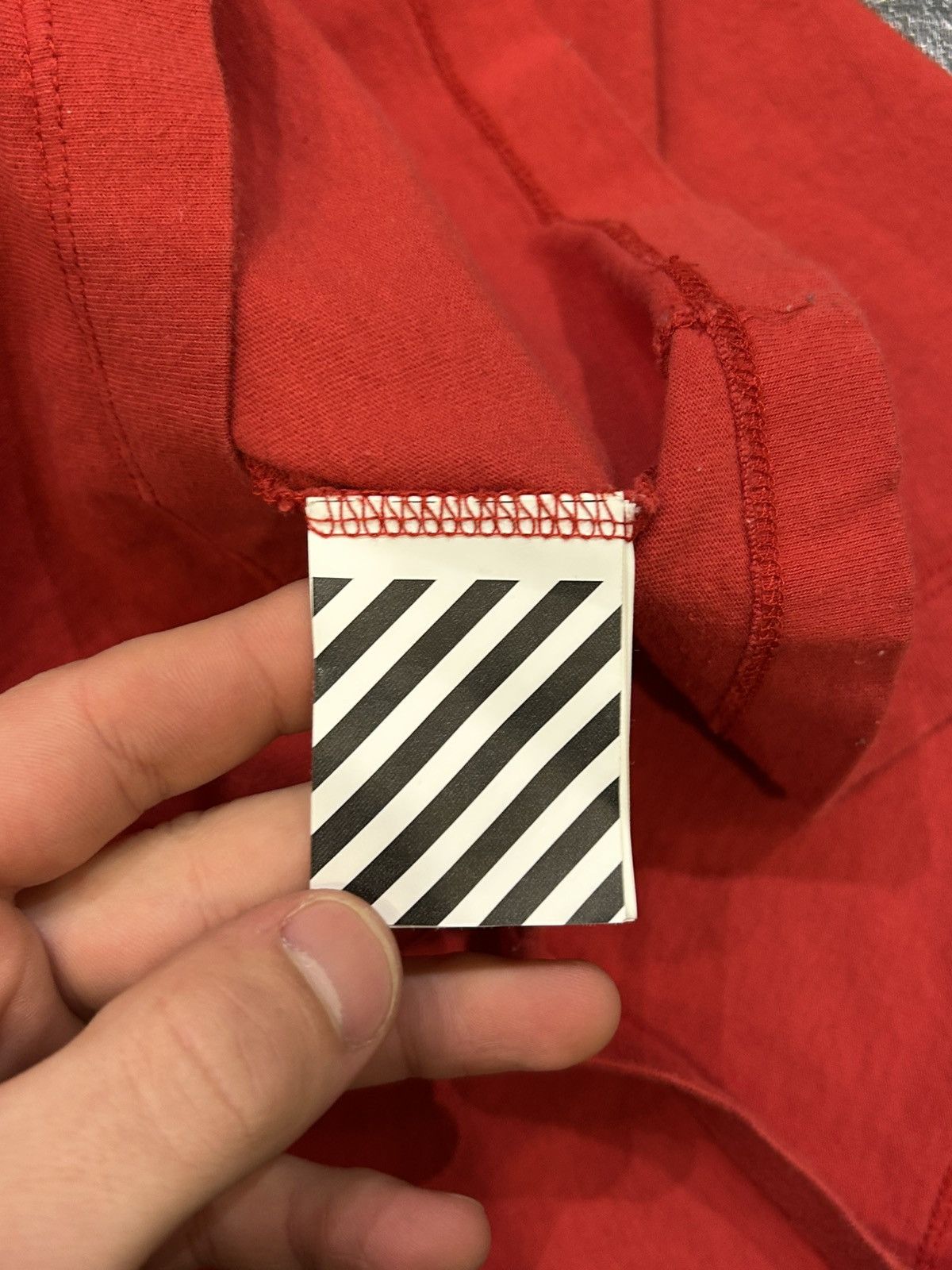 Off-White Off-White Airport Arrows Tee Size US M / EU 48-50 / 2 - 4 Thumbnail