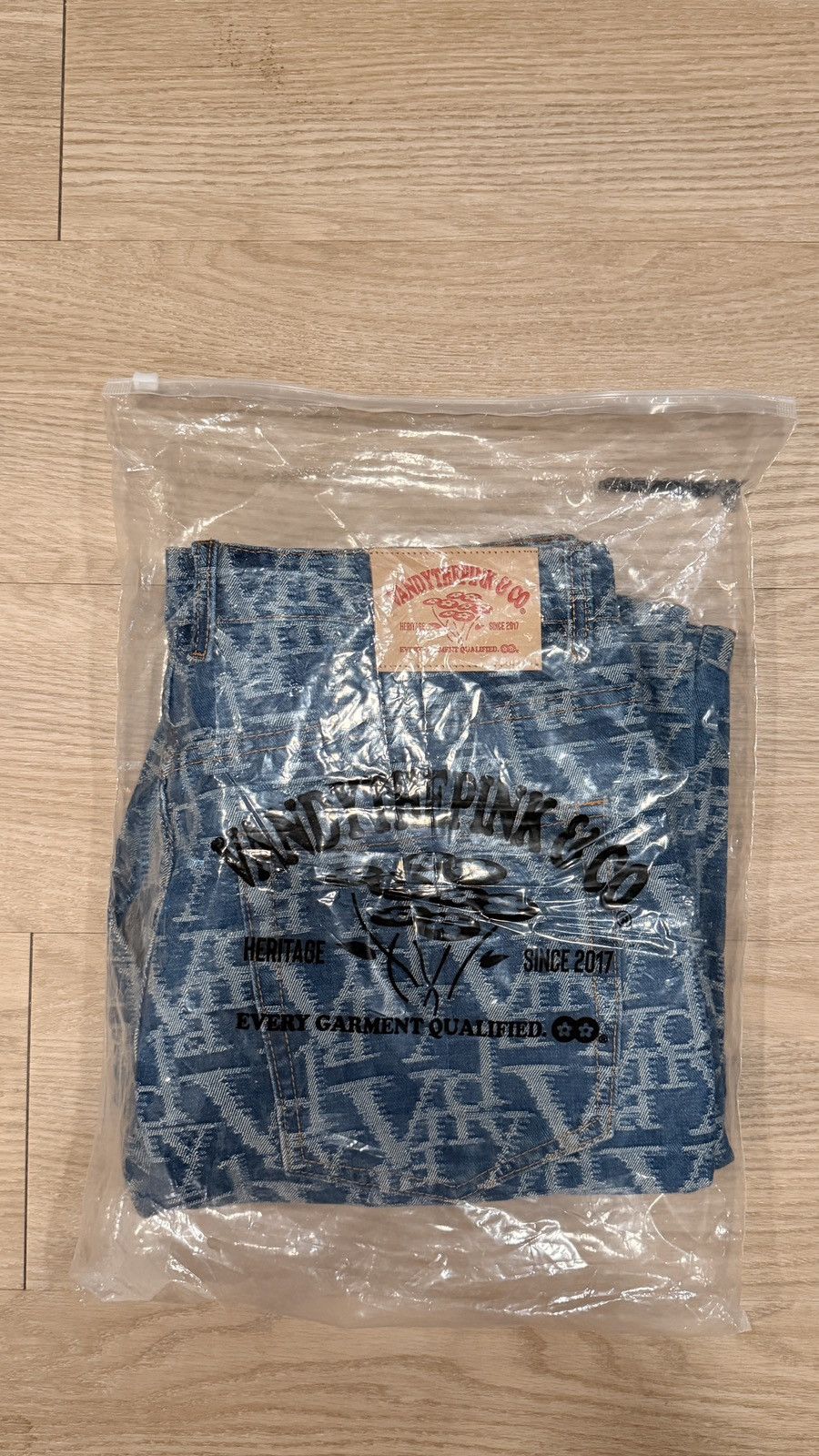 Vandy The Pink Vandy The Pink Jacquard Denim Size US 34 / EU 50 - 5 Thumbnail