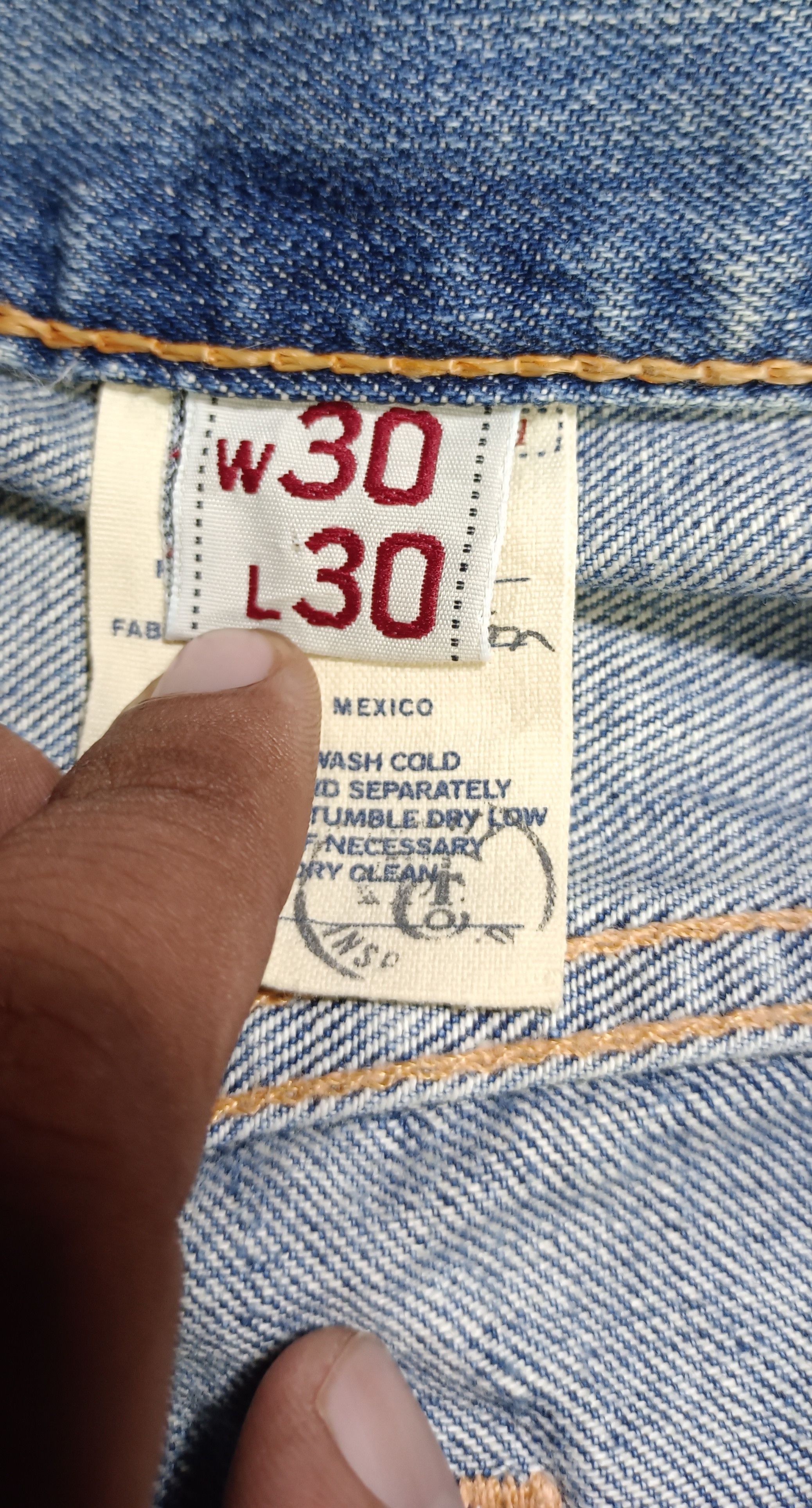 Abercrombie & Fitch × If Six Was Nine × Japanese Brand Extra Heavy Ounce Abercrombie Fitch 5 pocket Size US 34 / EU 50 - 18 Thumbnail