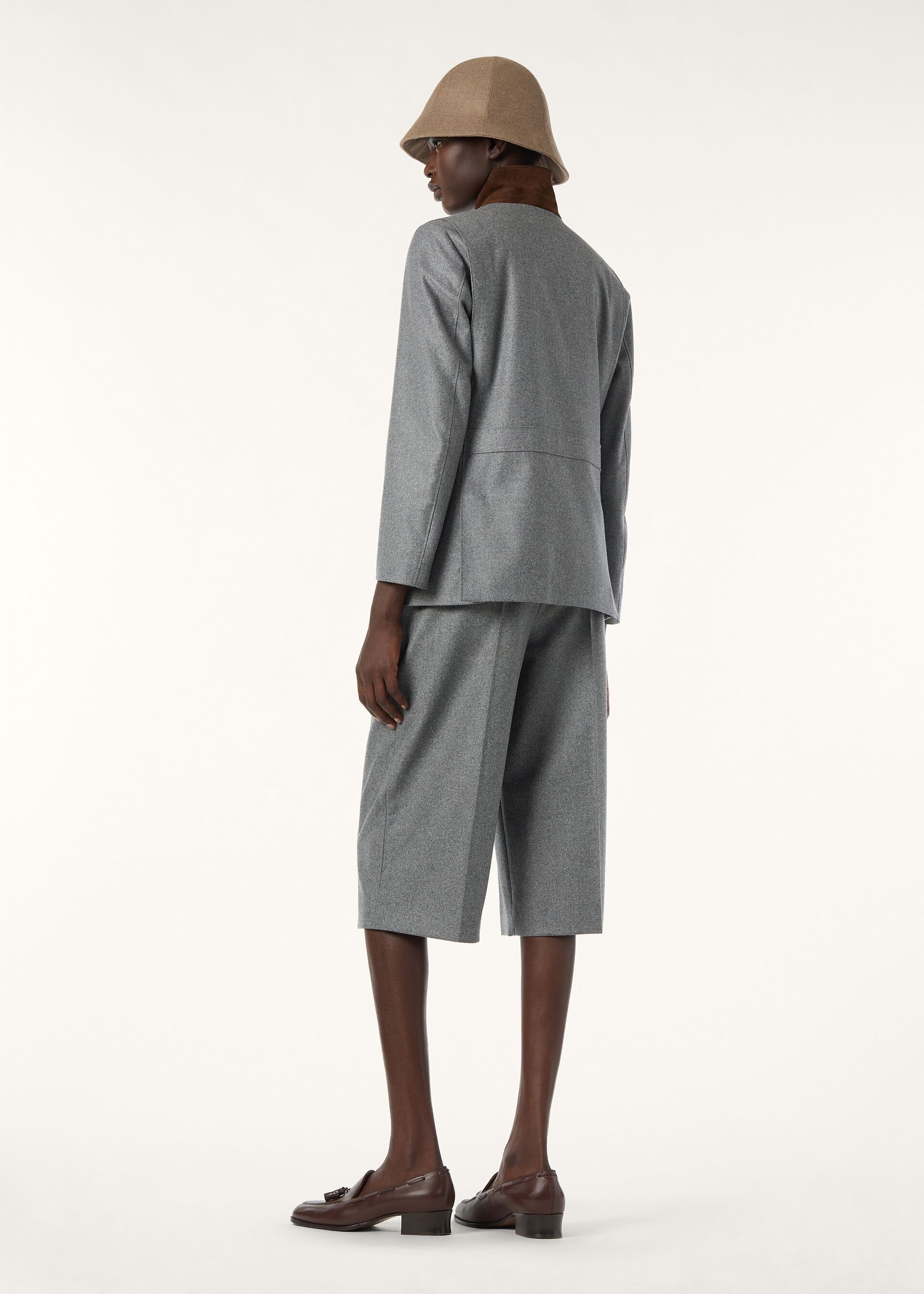 Loro Piana os11x0426 FAQ0518 Roadster Mini Jacket in Moonstruck Wind Size XS / US 0-2 / IT 36-38 - 6 Thumbnail