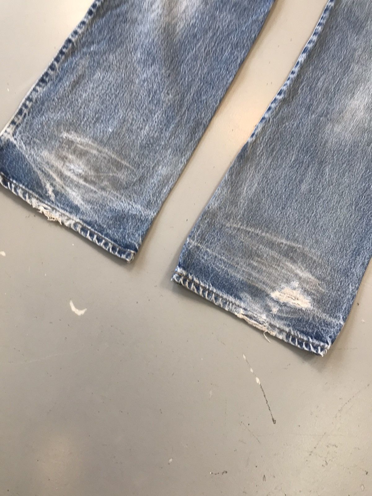 Vintage Super rare van Dutch 👀 printed spellout embroidered denim Size US 35 - 10 Thumbnail