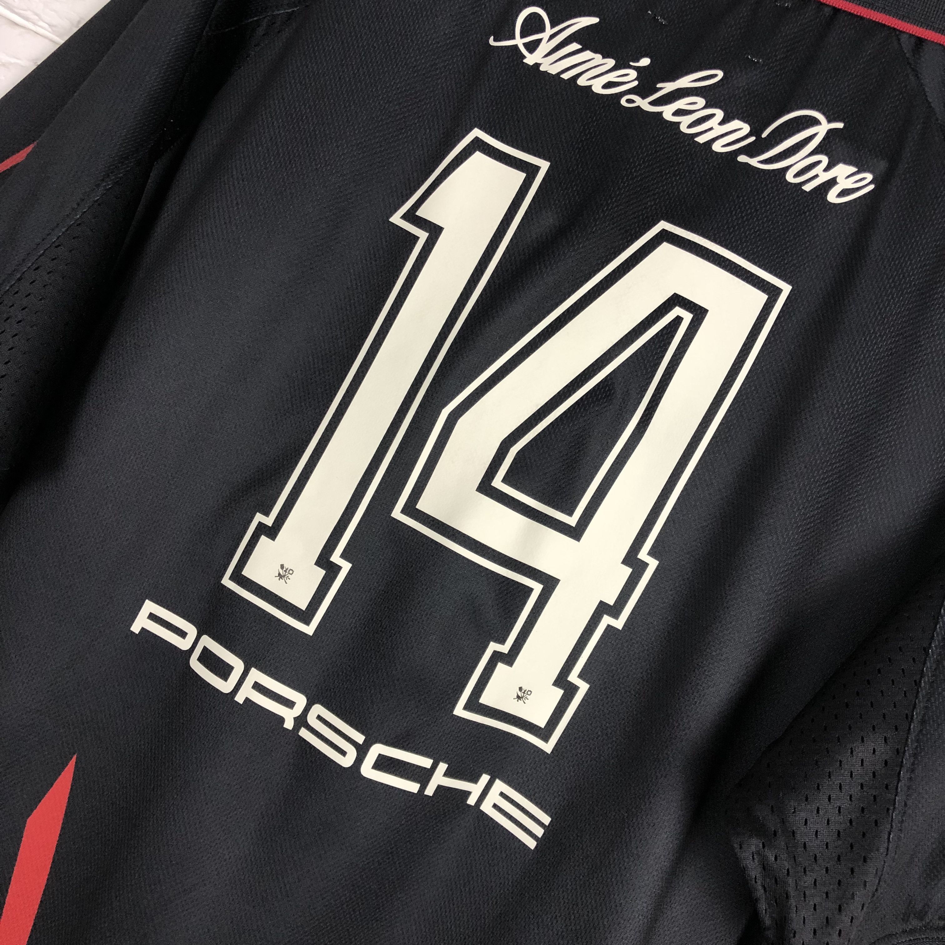 Aime Leon Dore × Porsche Design Aime Leon Dore ALD x Porsche 993 soccer jersey t shirt Size US L / EU 52-54 / 3 - 6 Thumbnail