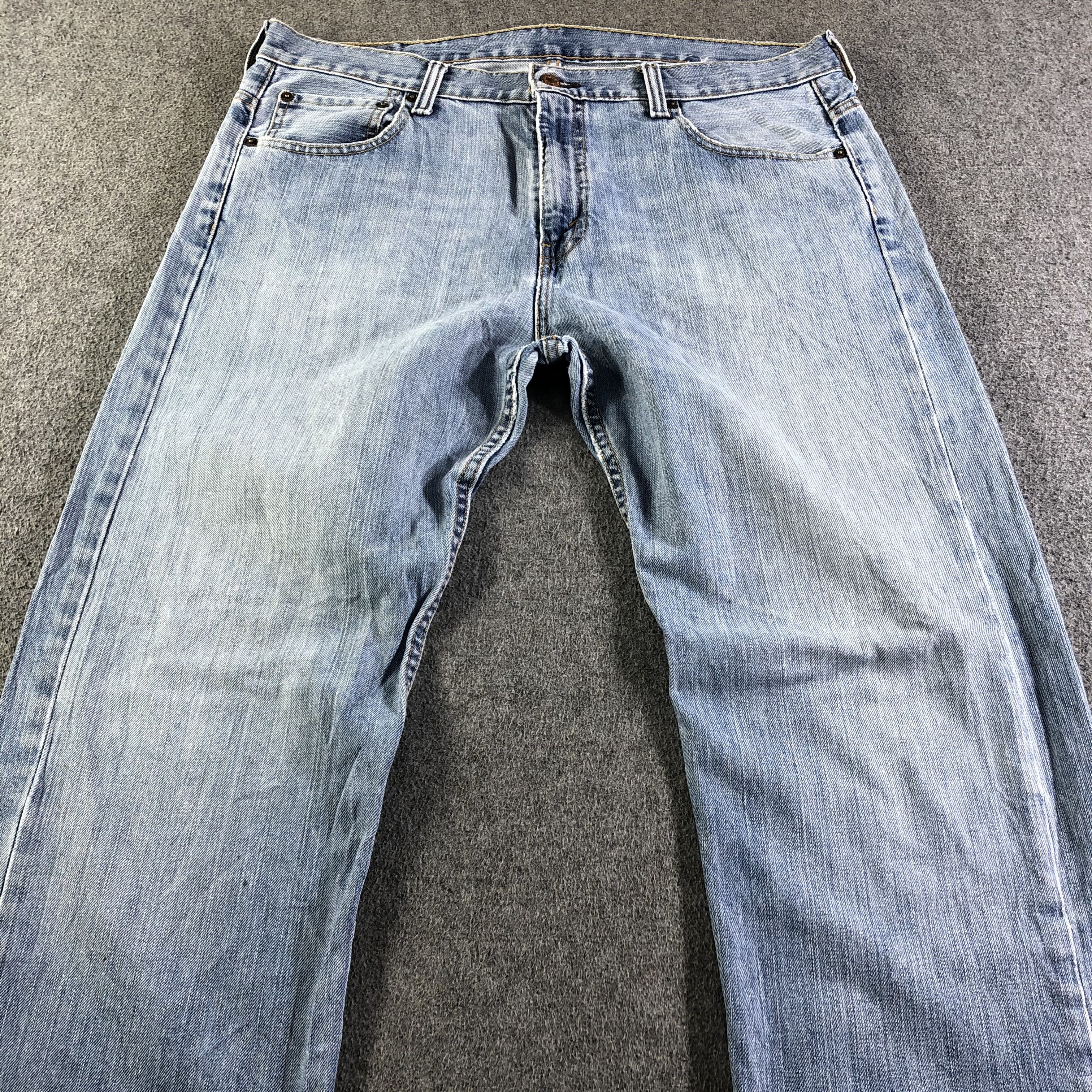Levi's Vintage Blue Wash Levis 569 Jeans-J4452 Size US 38 / EU 54 - 3 Thumbnail