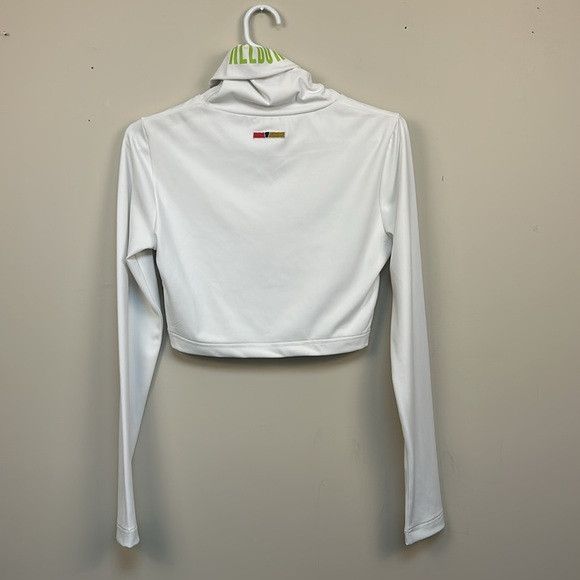 Pyer Moss × Reebok REEBOK X PYER MOSS White Recycled Polyester Turtleneck SMALL Size S / US 4 / IT 40 - 5 Thumbnail