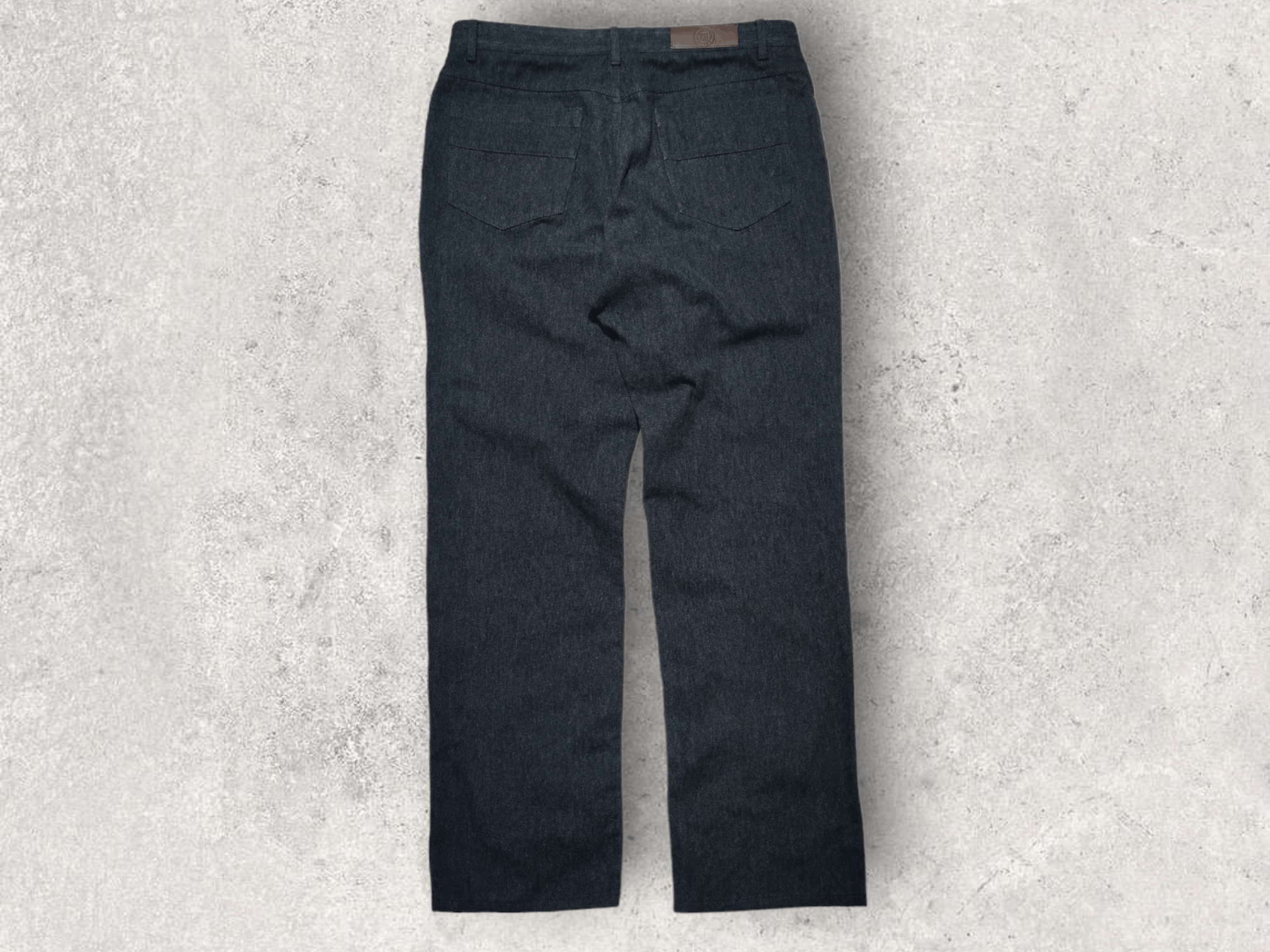 Ermenegildo Zegna Ermenegildo Zegna Gray Cotton Pit Pants Size US 34 / EU 50 - 2 Thumbnail