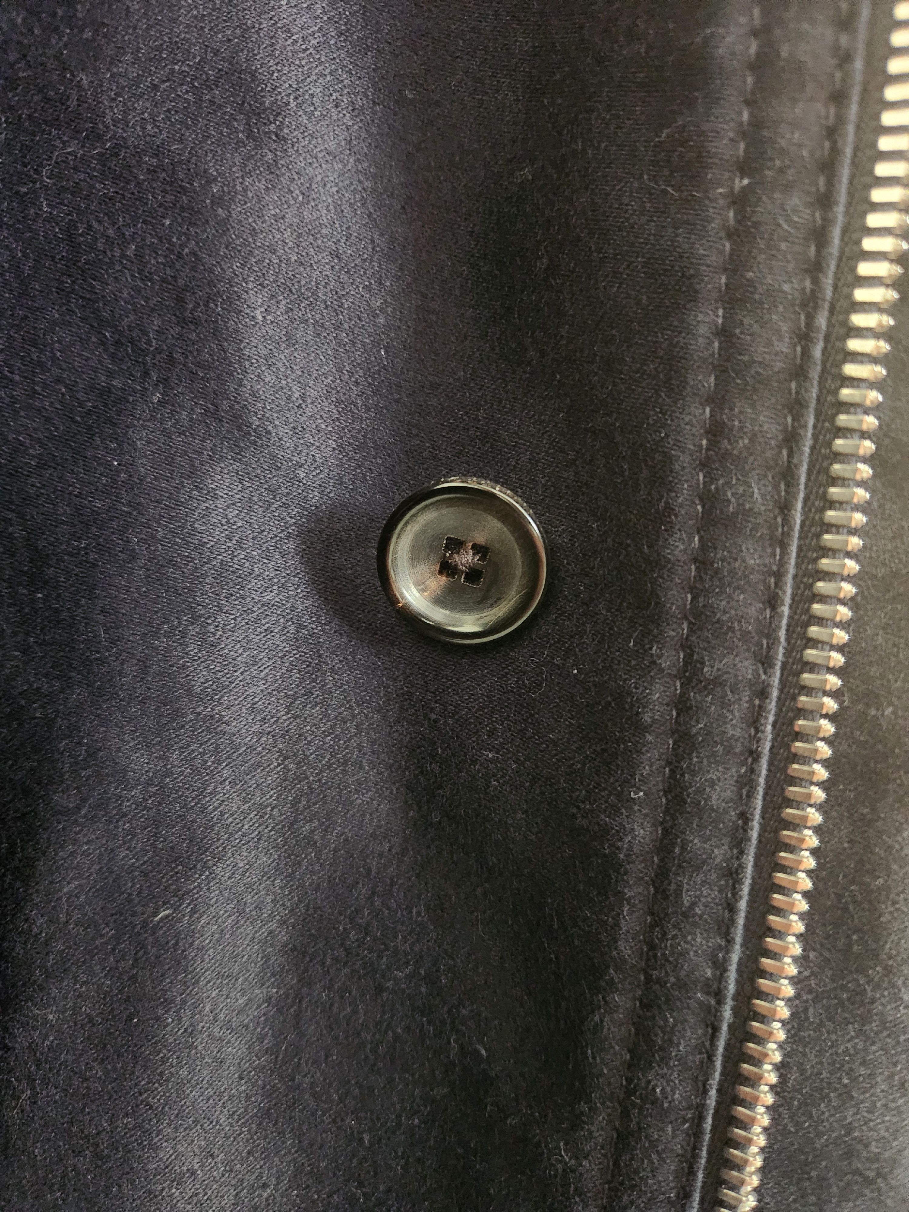 Louis Vuitton LV Navy blue heavy wool lining jacket - removable lining Size US S / EU 44-46 / 1 - 11 Thumbnail