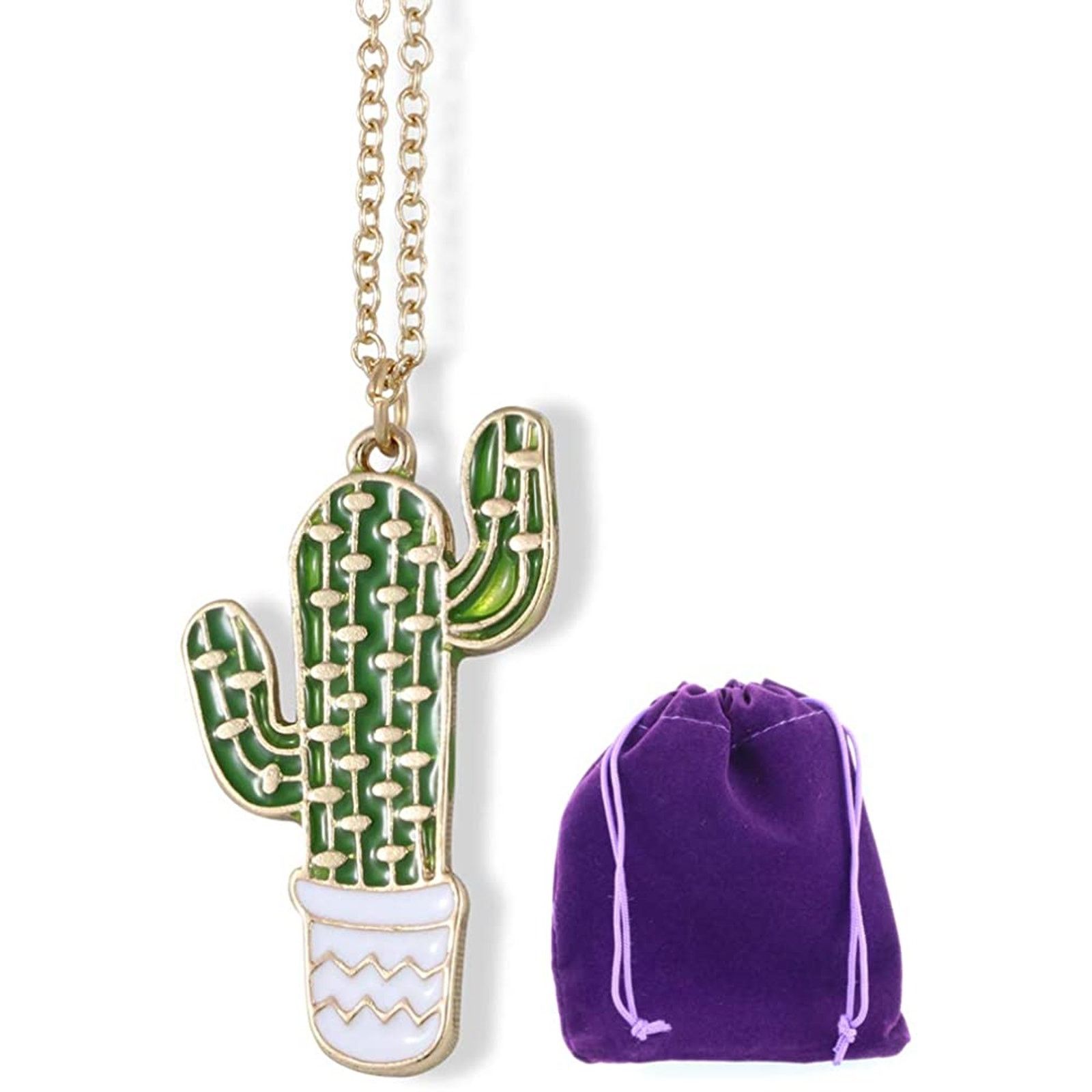 & Other Stories Cactus Necklace - Jewelry Cacti Charm Pendant Jewelry Size ONE SIZE - 1 Thumbnail