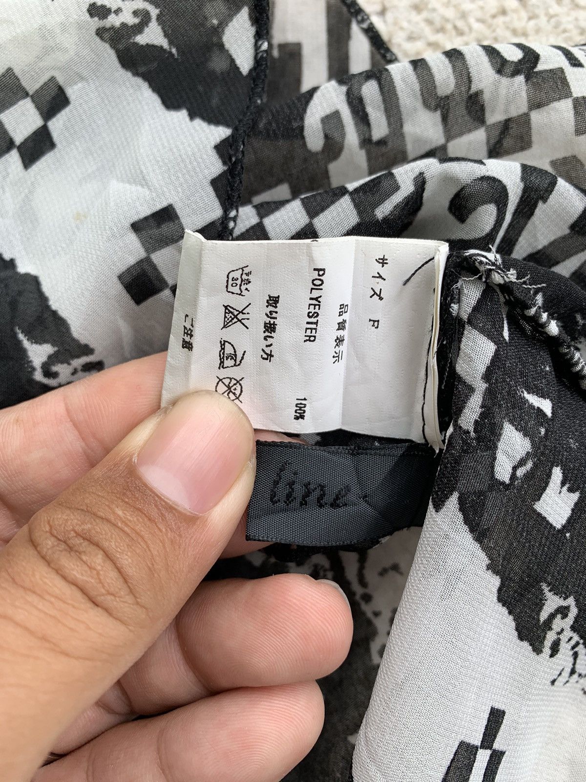 Beauty Beast × Hysteric Glamour × Japanese Brand Edge Line Distressed AOP Hysteric Glamour Style Tshirt Size S / US 4 / IT 40 - 7 Thumbnail