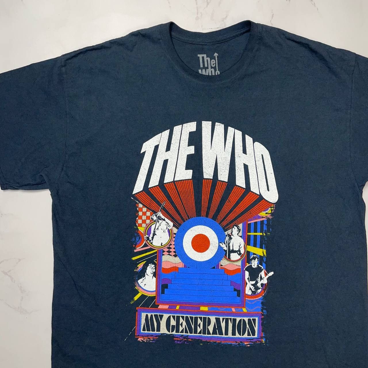 Vintage Vintage The Who rock band tour concert t-shirt SZ XXL Size US XXL / EU 58 / 5 - 5 Thumbnail
