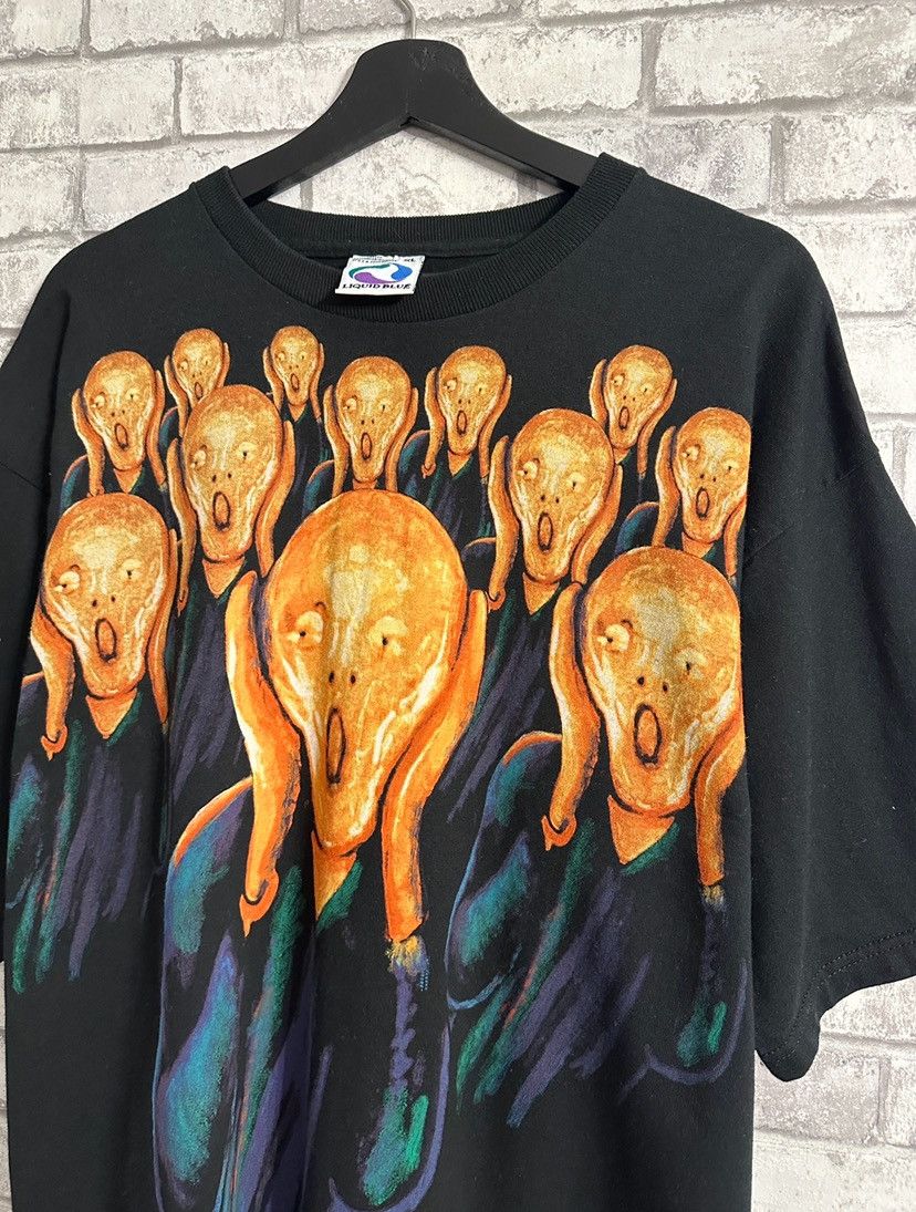 Liquid Blue Vintage liquid blue Edvard munch tshirt Size US XL / EU 56 / 4 - 2 Thumbnail