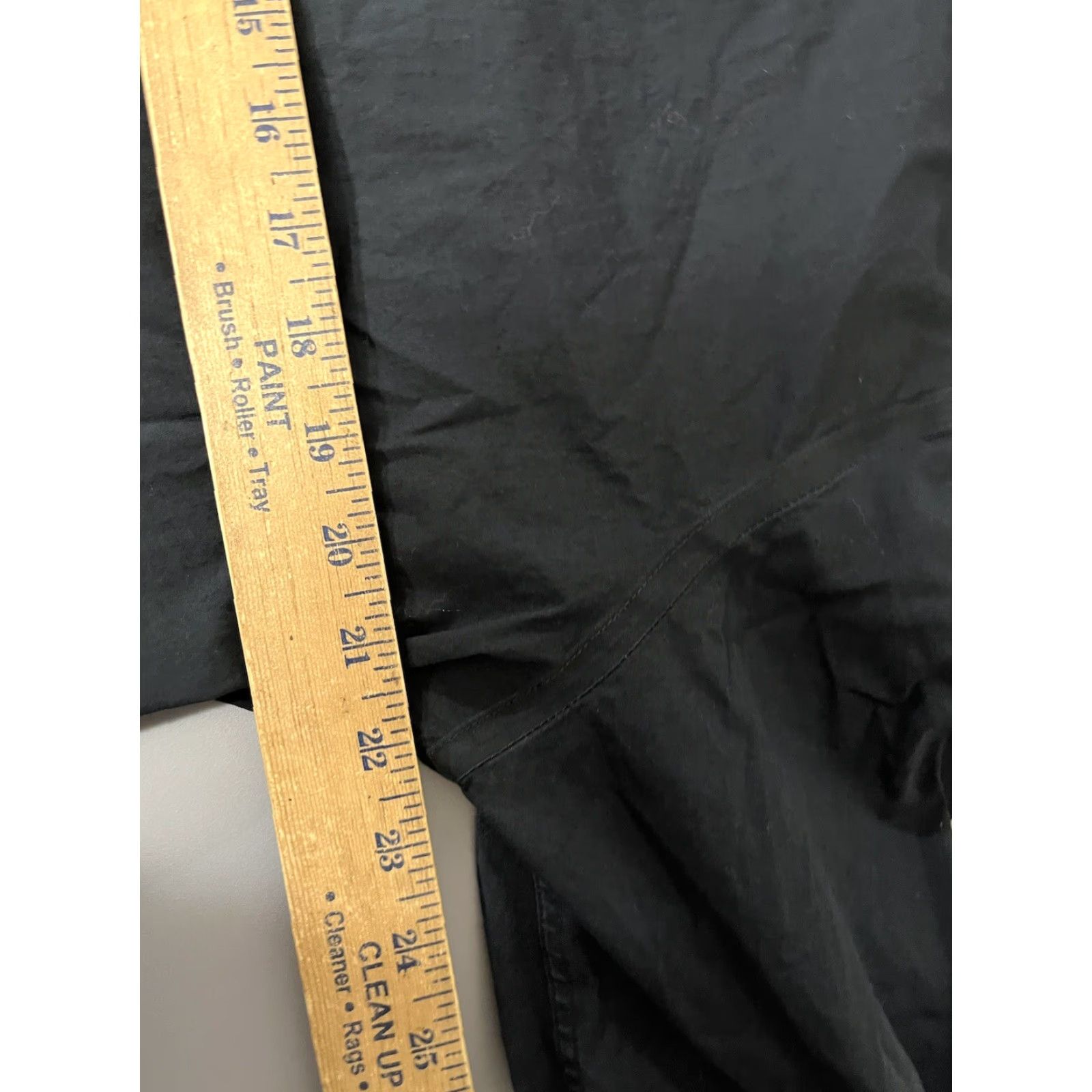 Express Express Dress Shirt Adult Men XL Black Solid 1MX Extra Slim Fit Size 46R - 5 Thumbnail