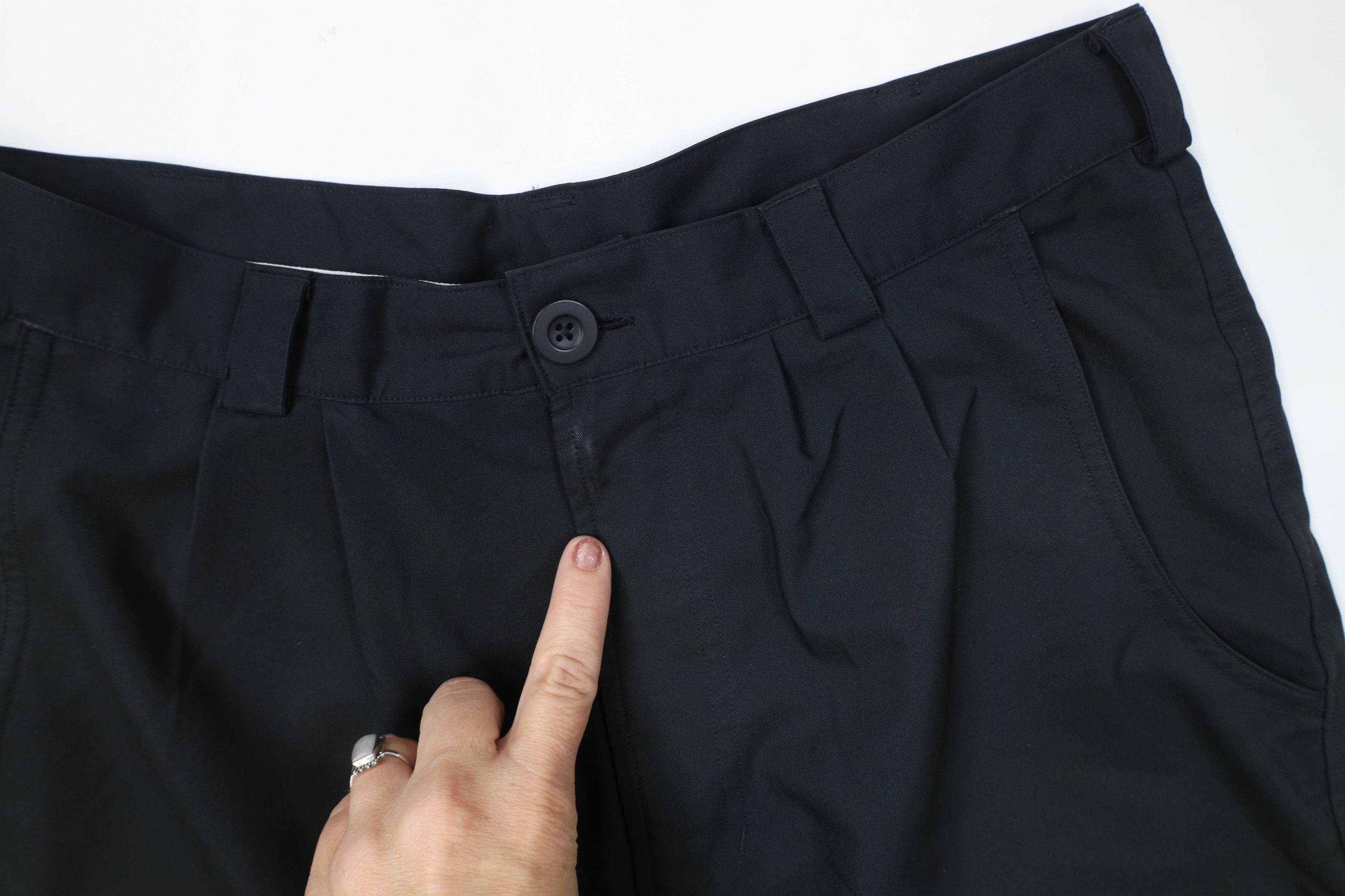 Under Armour Under Armour Faded Golfing Golf Chino Shorts Black Polyester Size US 32 / EU 48 - 5 Thumbnail