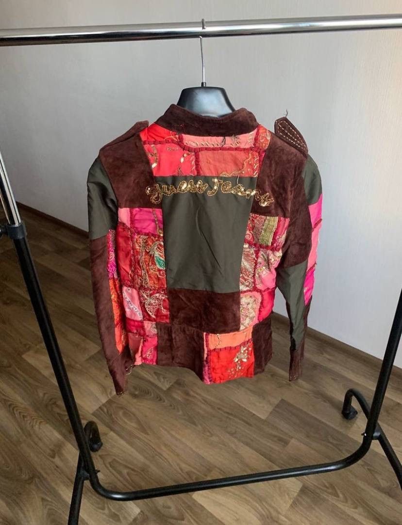 Guess Y2K GUESS AVANT GARDE Y2K PATCHWORK USA RETRO JACKET GLAMOUR Size M / US 6-8 / IT 42-44 - 2 Thumbnail