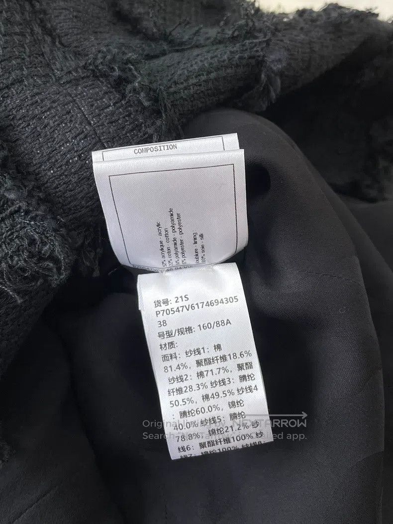 Chanel Chanel Black full-tassel four-pocket jacket Size XS / US 0-2 / IT 36-38 - 9 Thumbnail