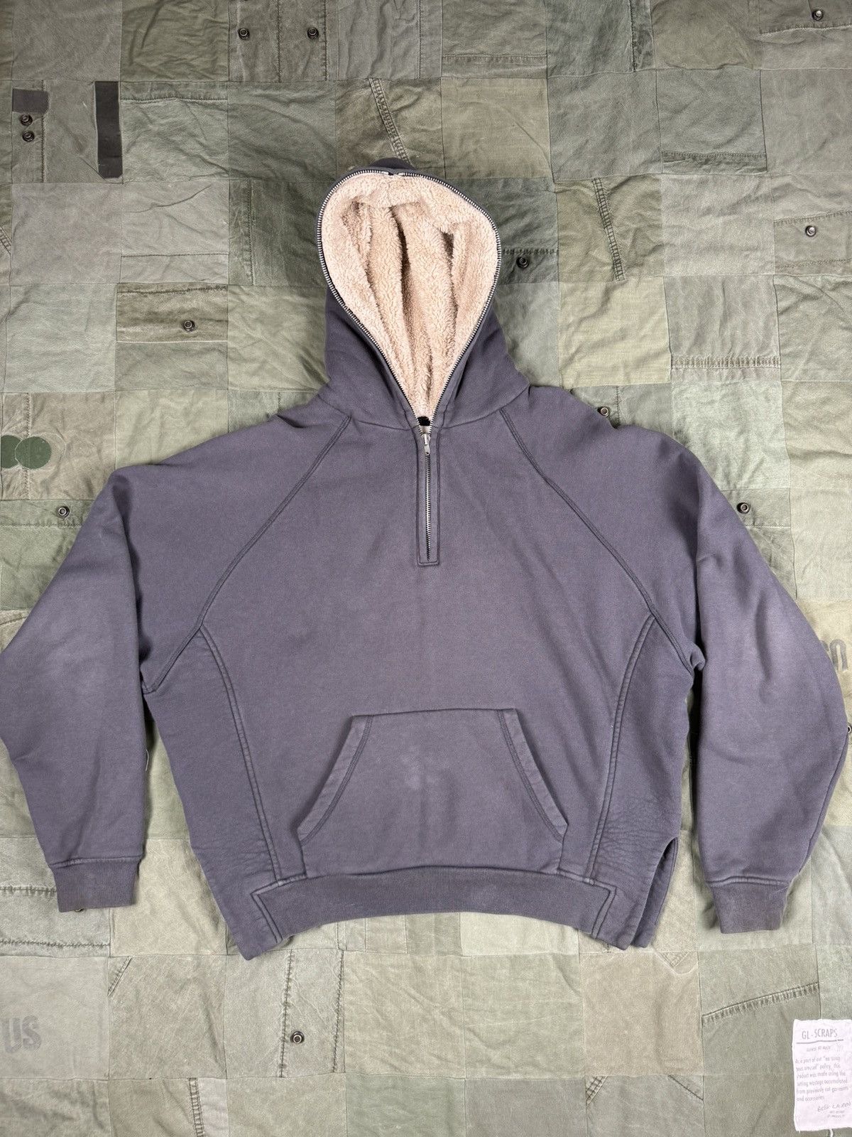 Fear of God 4th 3/4 Zip Sherpa Hoodie | Grailed