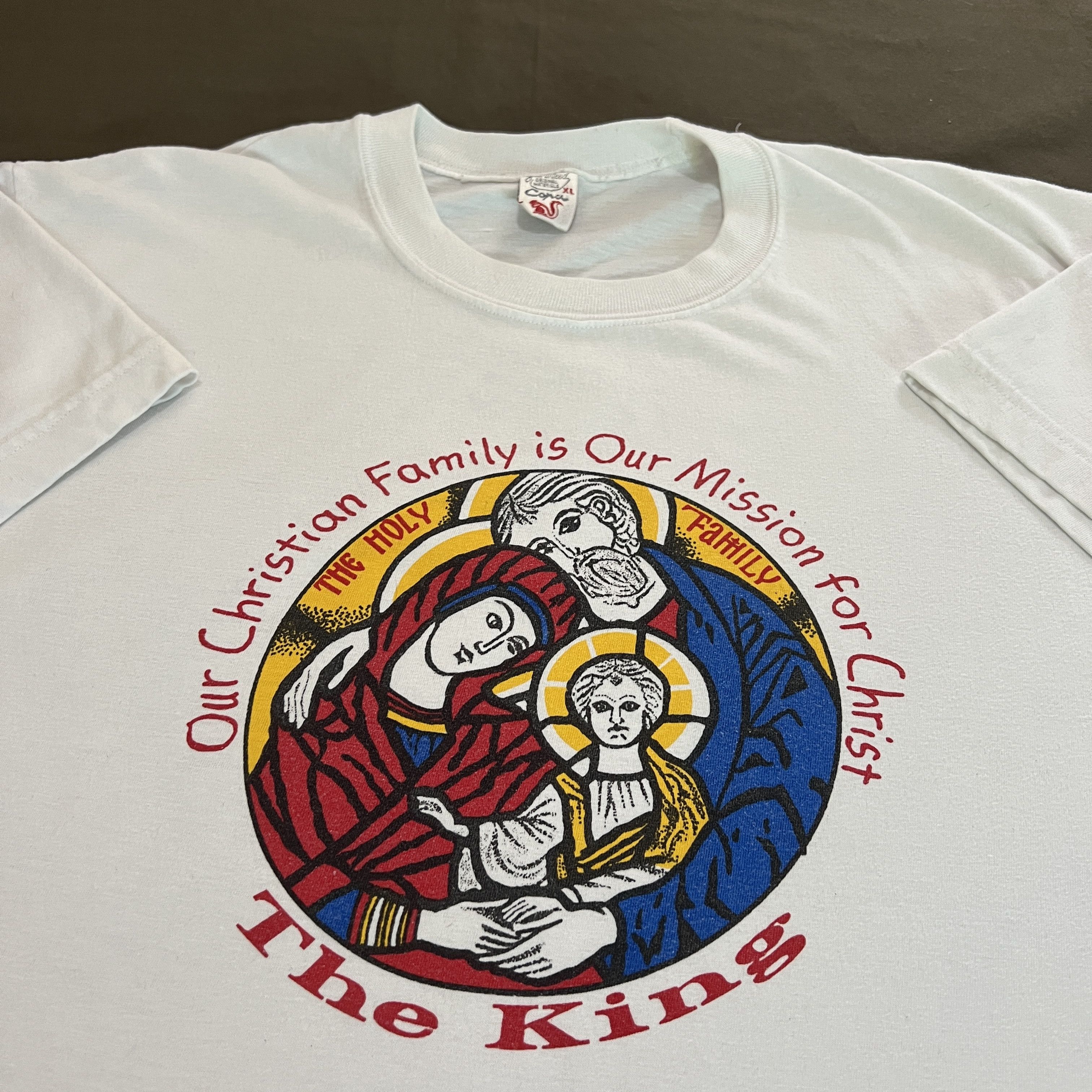 Vintage Vintage Y2K The King Jesus God Holy Bible Christ Promo Tee Size US XL / EU 56 / 4 - 1 Thumbnail