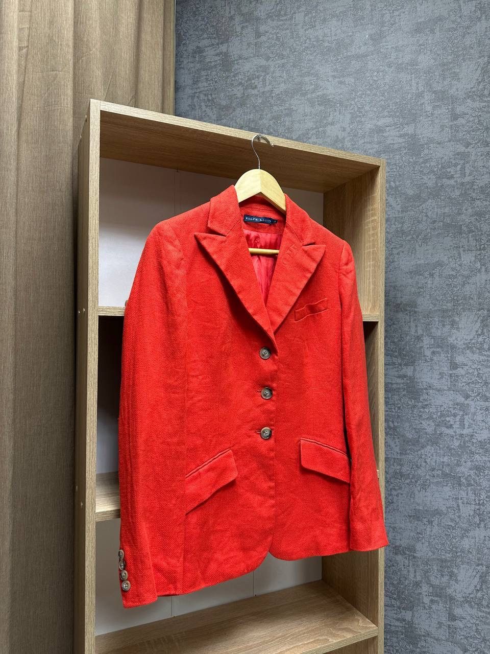 Polo Ralph Lauren × Vintage Polo Ralph Lauren Orange Women’s PRL Blazer Jacket Size M / US 6-8 / IT 42-44 - 9 Thumbnail