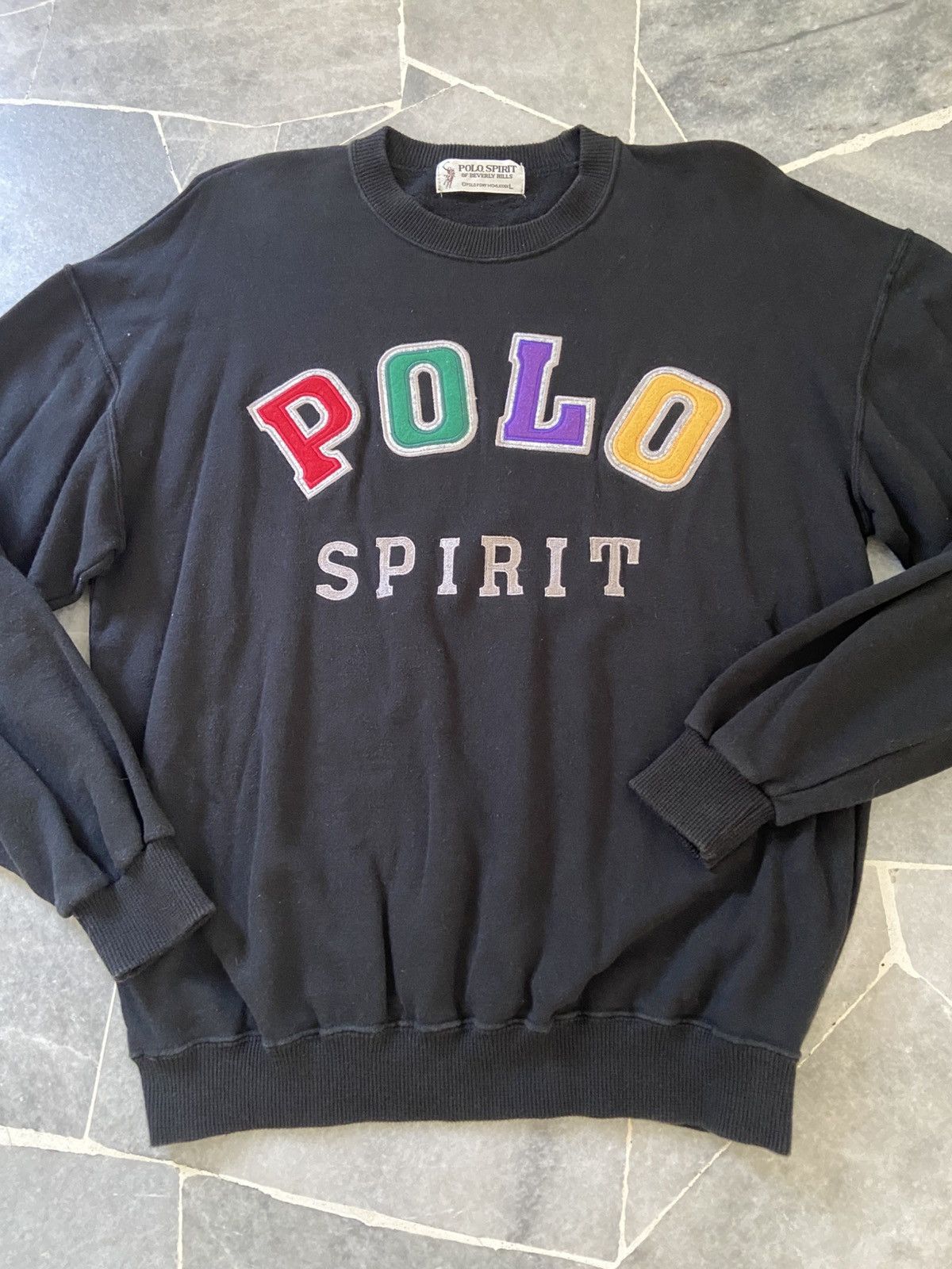 Polo Ralph Lauren Polo Spirit Big Logo Sweater Size US M / EU 48-50 / 2 - 3 Thumbnail