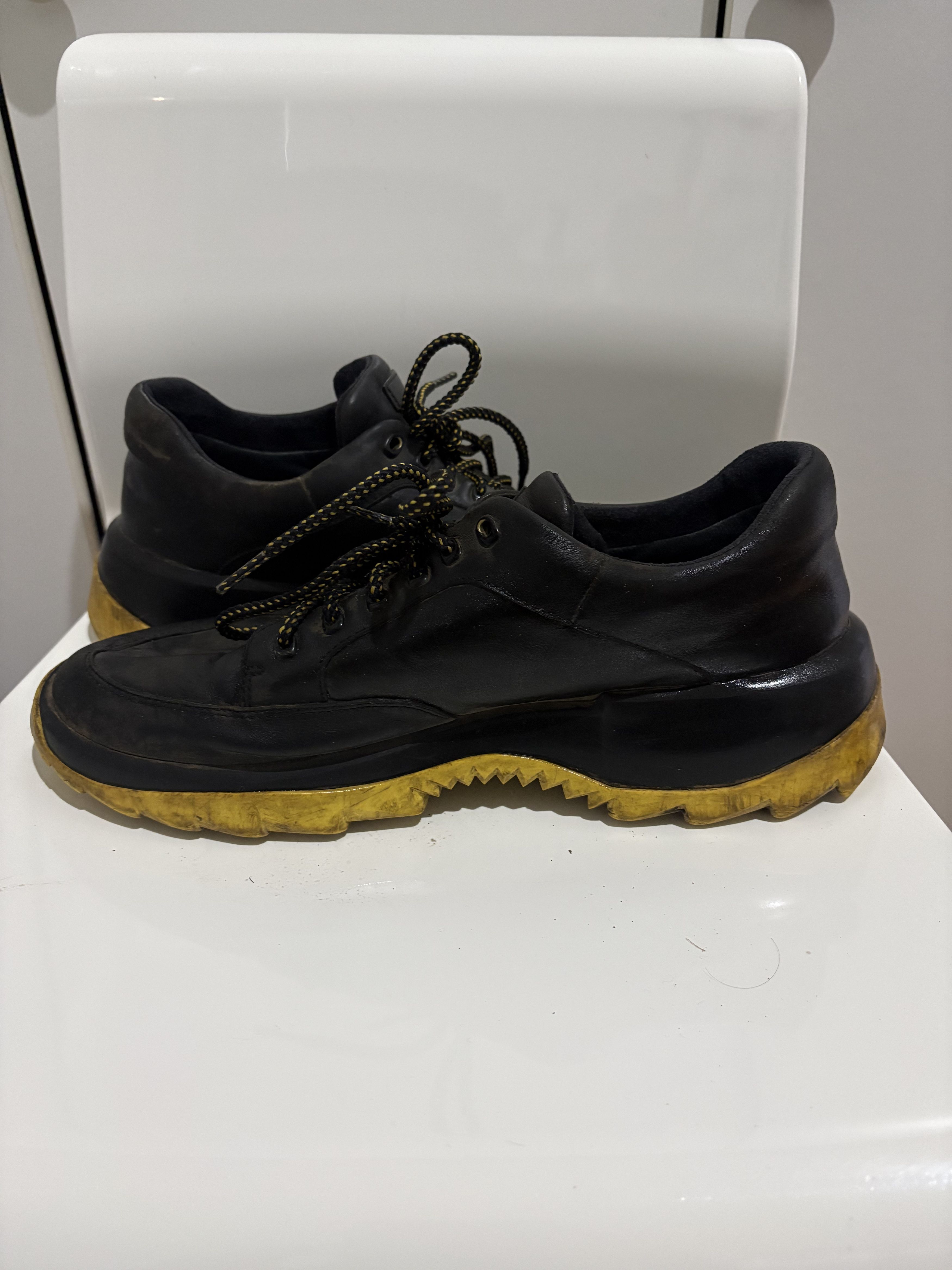 Camper Camper Helix Boot - Black Leather Lace Up Size US 11 / EU 44 - 2 Thumbnail
