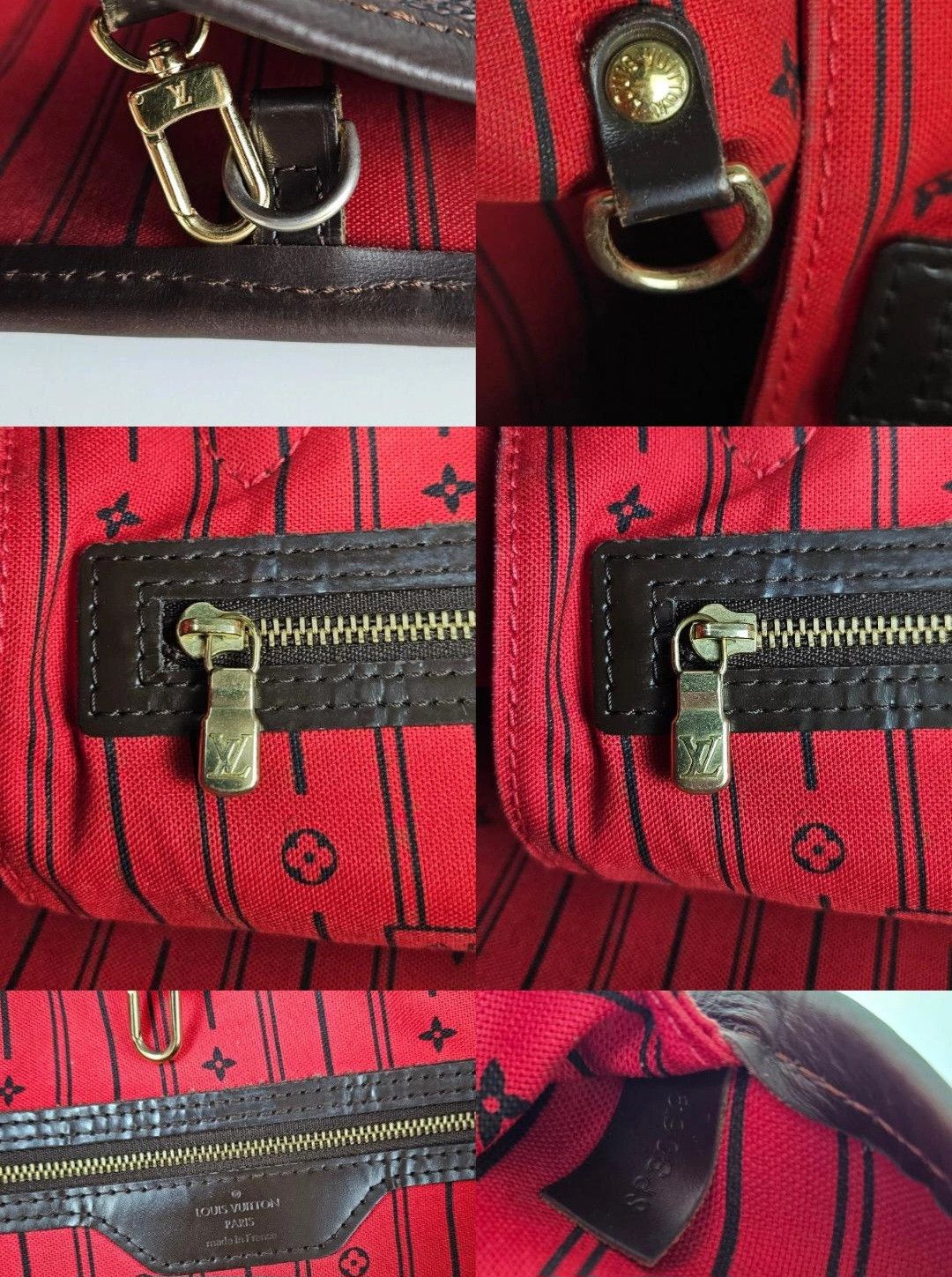Louis Vuitton Louis Vuitton damier ebene neverfull mm tote bag Size ONE SIZE - 20 Thumbnail