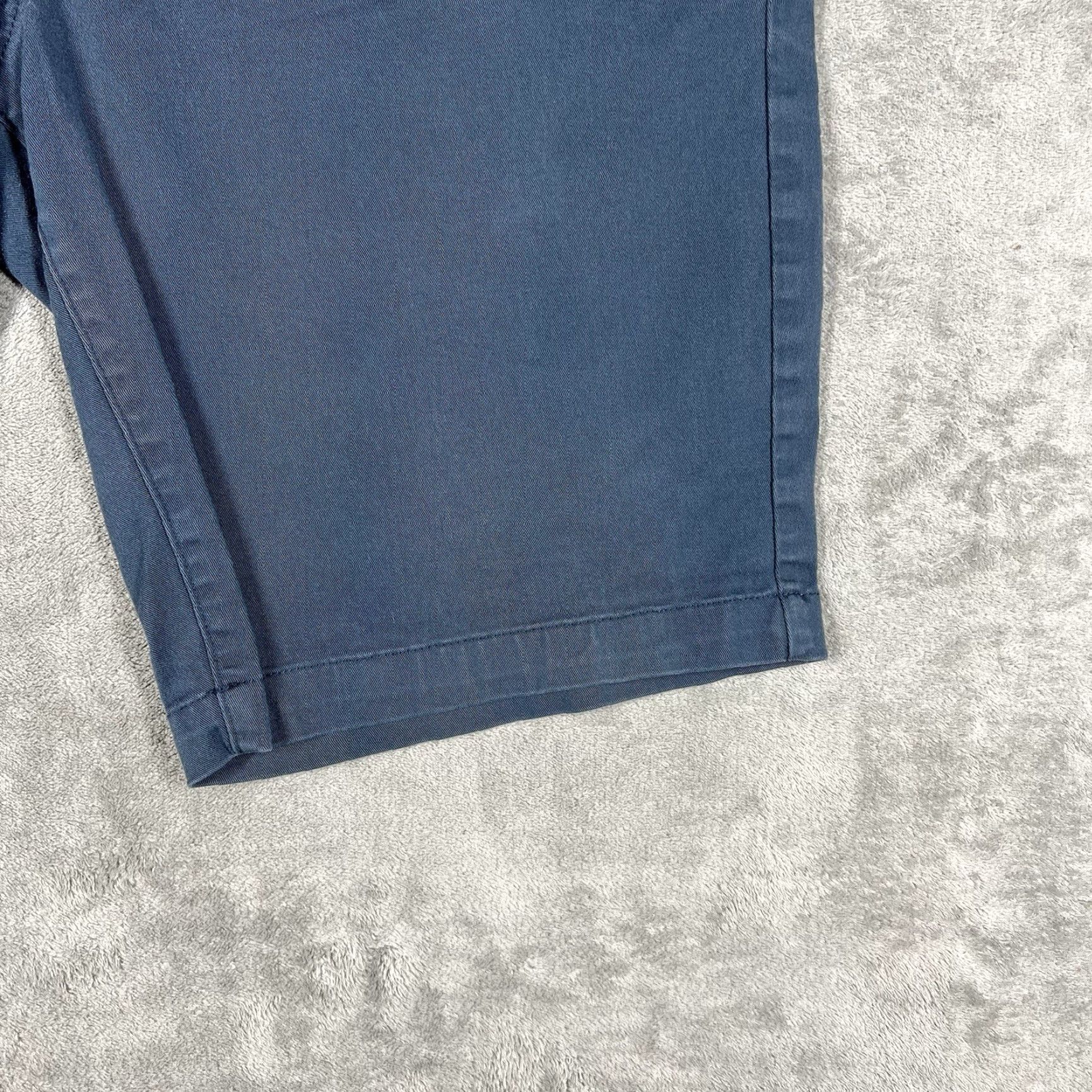 RVCA RVCA Weekend Stretch Men’s Chino Shorts Size 36 Blue Cotton Polyester Blend Size US 36 / EU 52 - 5 Thumbnail
