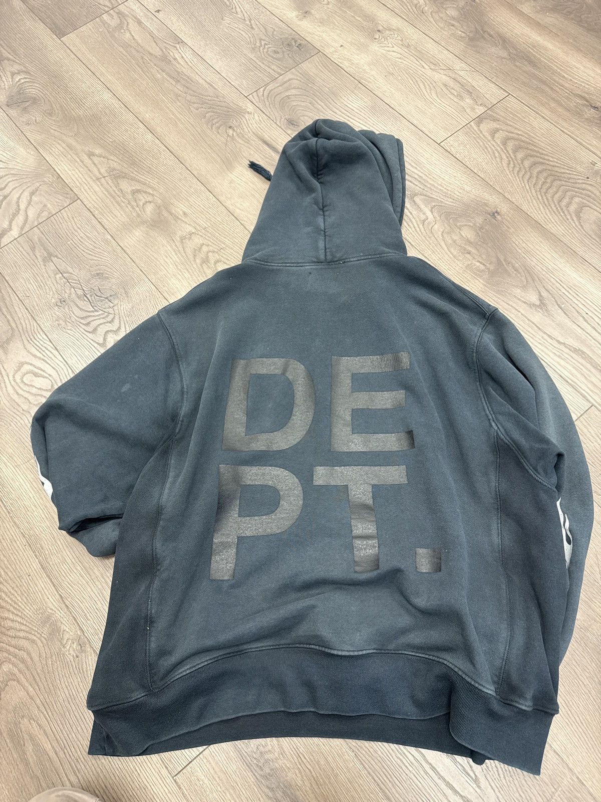 Gallery Dept. Gallery dept flames hooded sweatshirt black 2xl Size US XXL / EU 58 / 5 - 2 Thumbnail