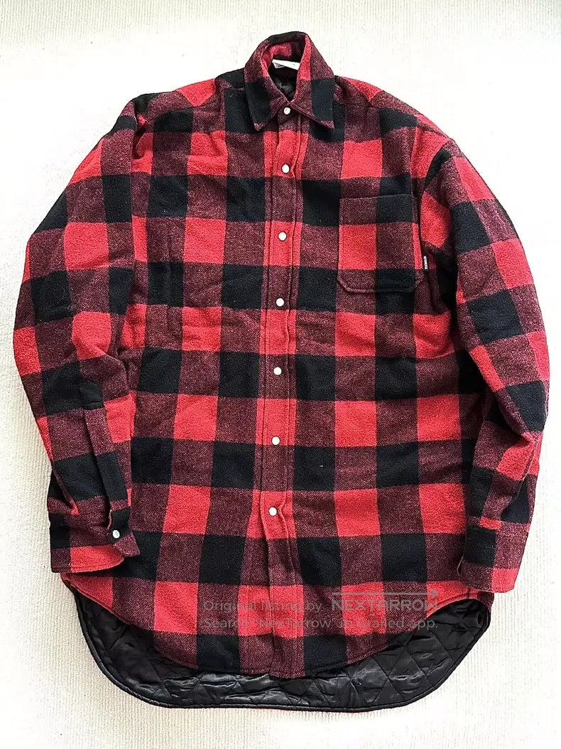 Vetements Vetements Red Plaid Checkered Signature Shirt Jacket Size US XS / EU 42 / 0 - 1 Thumbnail