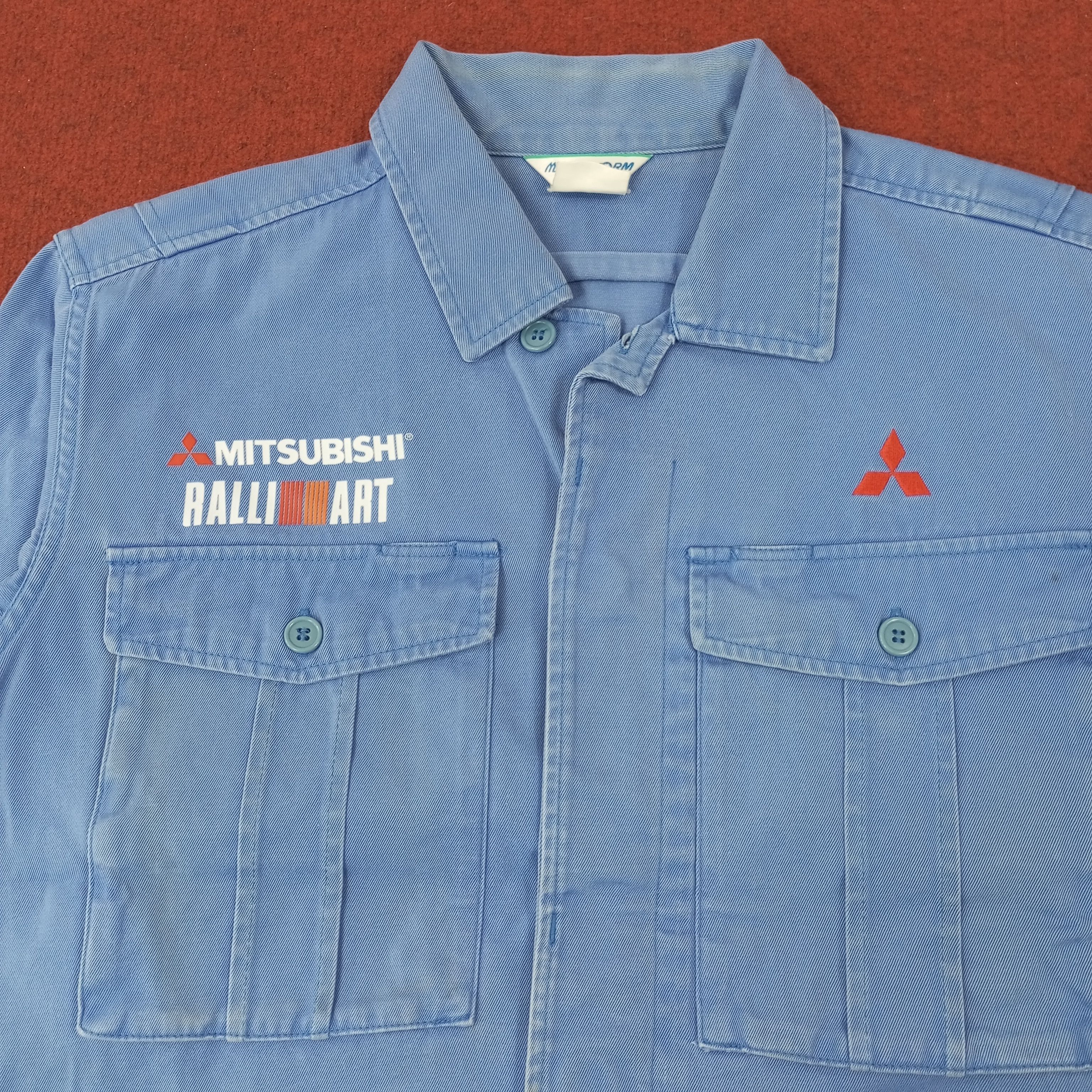 Japanese Brand × Vintage Mitsubishi Ralli Art Motorsports Custom Jacket c218n30 Size US M / EU 48-50 / 2 - 4 Thumbnail