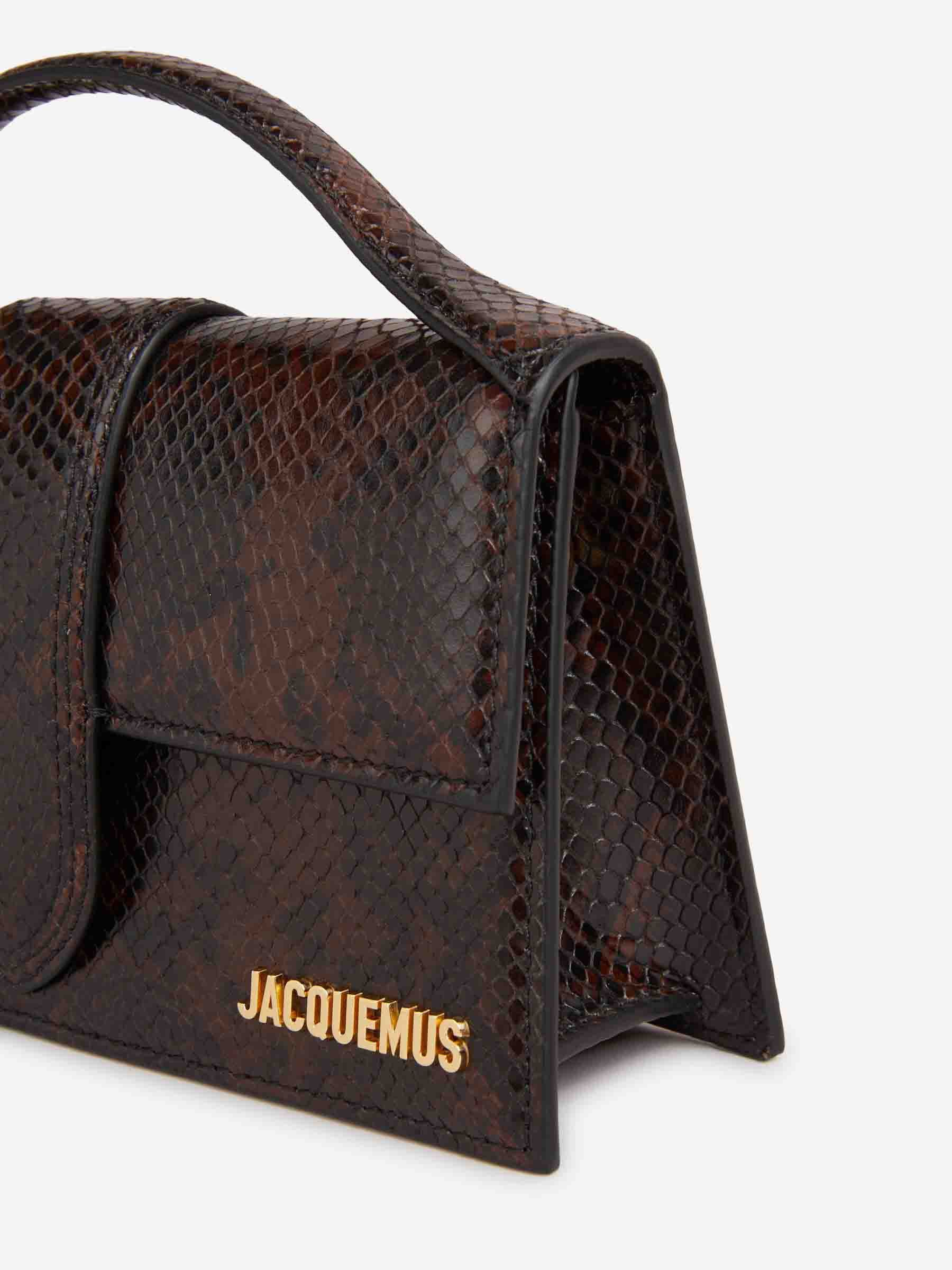 Jacquemus o1la1rc1a0925 Size: OS / Le Bambino Bag in Brown Size ONE SIZE - 4 Thumbnail