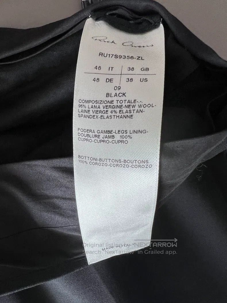 Rick Owens Rick Owens Five-point Pants Size US 38 / EU 54 - 6 Thumbnail