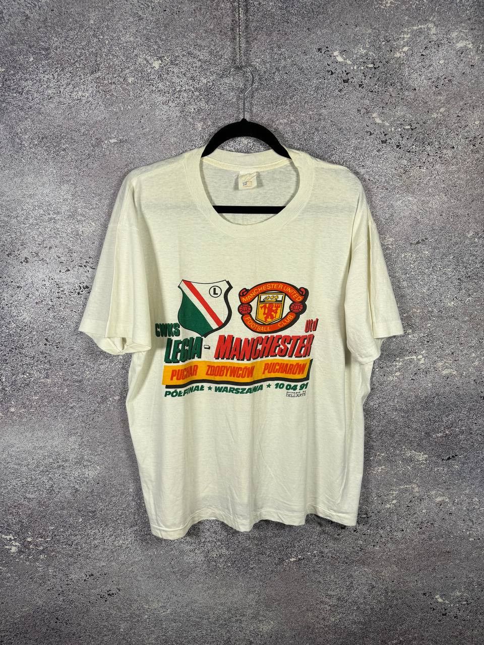 Other Manchester United vs Legia 1991 Match Merch T-Shirt XL Size US XL / EU 56 / 4 - 1 Thumbnail