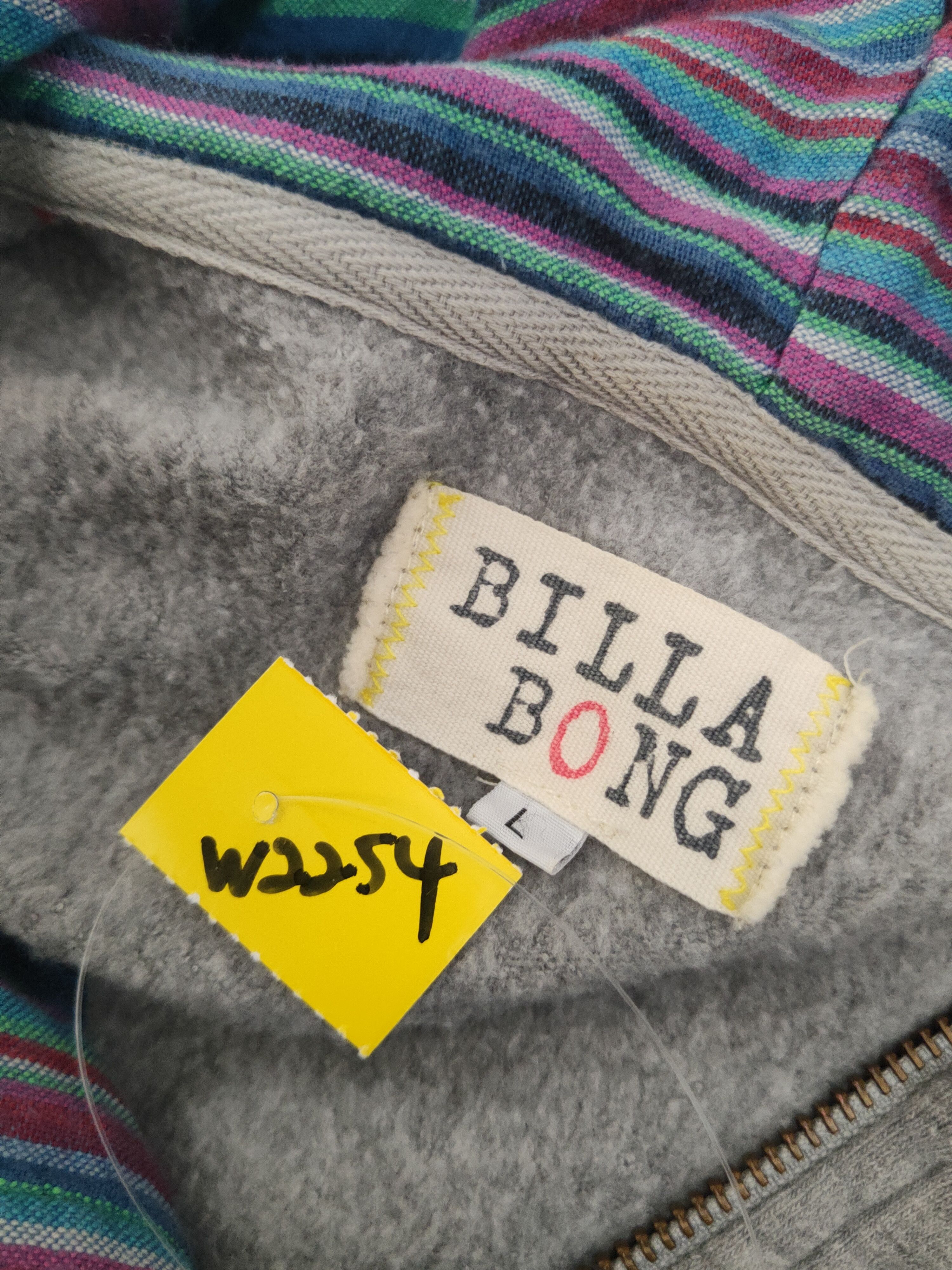 Billabong Billabong Gray Hoodie Sweaters #W2254 Size M / US 6-8 / IT 42-44 - 12 Thumbnail