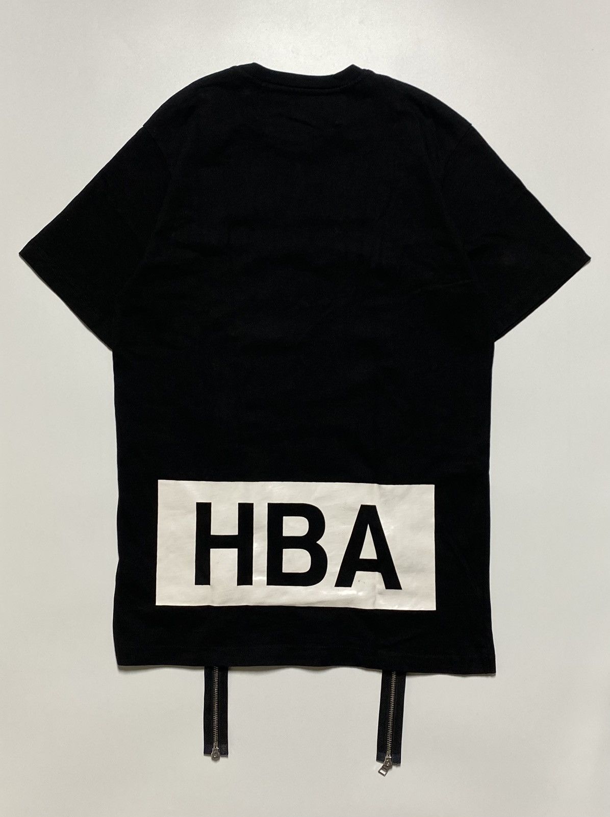 Hood By Air Hood By Air Double Zip Logo T-Shirt Size US S / EU 44-46 / 1 - 6 Thumbnail