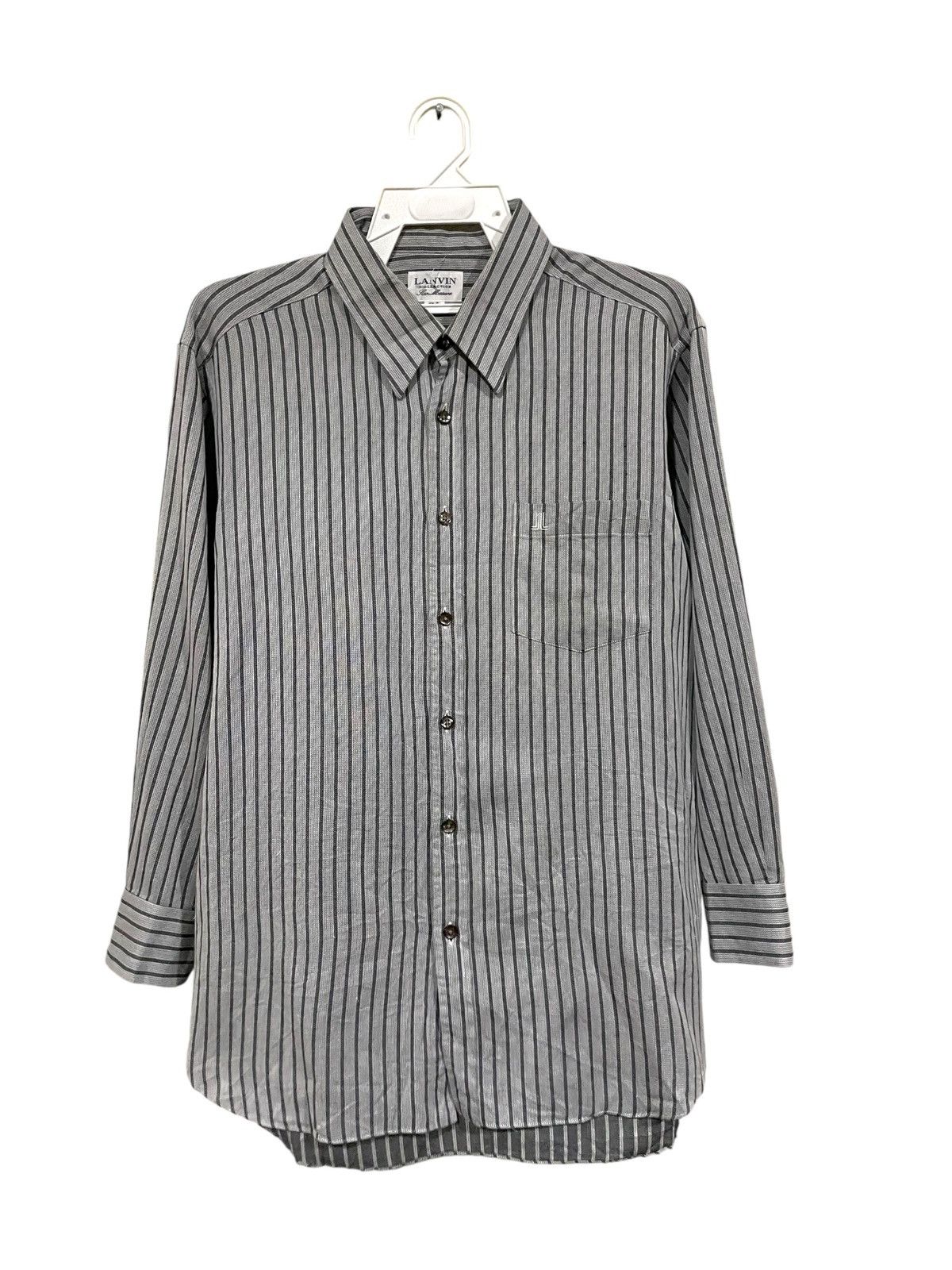 Lanvin Lanvin Striped Shirts Size US M / EU 48-50 / 2 - 5 Thumbnail