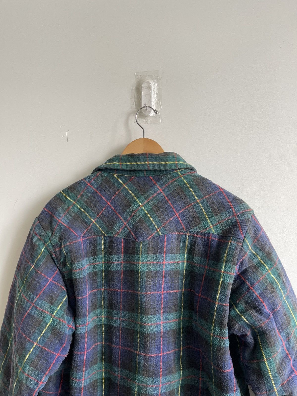 Vintage Vintage Plaid Pearls Snap Workwear Button Up Shirt Size US L / EU 52-54 / 3 - 7 Thumbnail