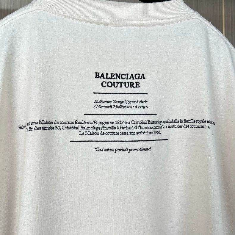 Balenciaga Balenciaga Embroidered monogram short sleeve Size US S / EU 44-46 / 1 - 5 Thumbnail